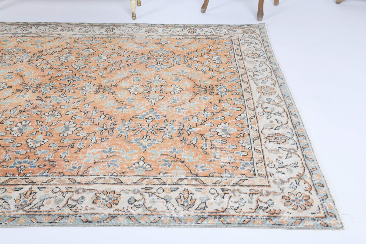 167x279 cm vintage Anatolian area rug – Nikomira, low pile, wool