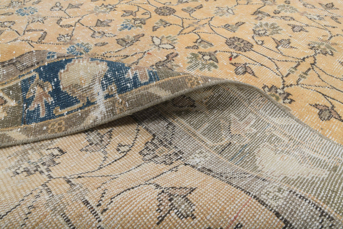 7x10 Hereke Handmade Vintage Area Rug