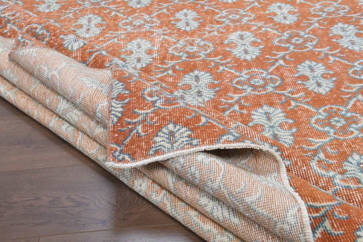 7x11 Handmade Vintage Anatolian Area Rug