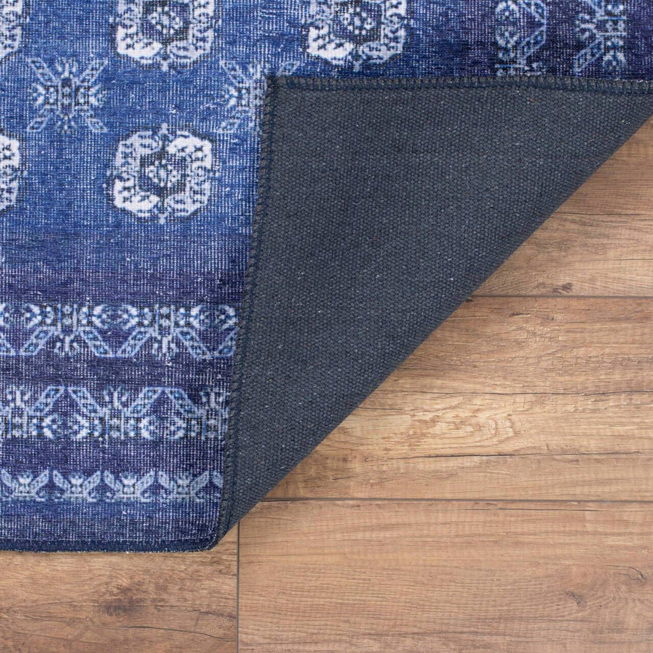 Afda Vintage Blue Afghan Rug