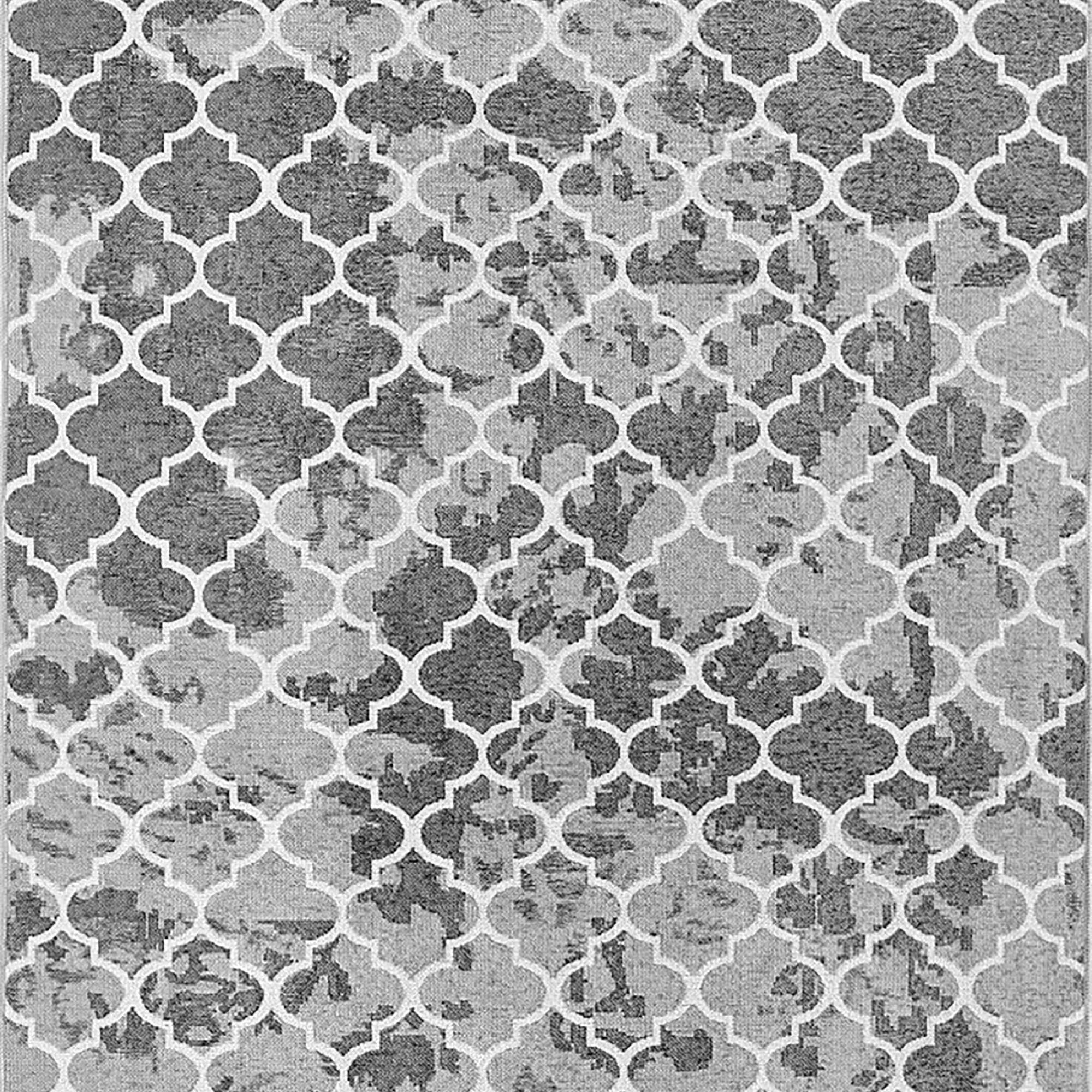 Aicha5 Moroccan Modern Gray Rug