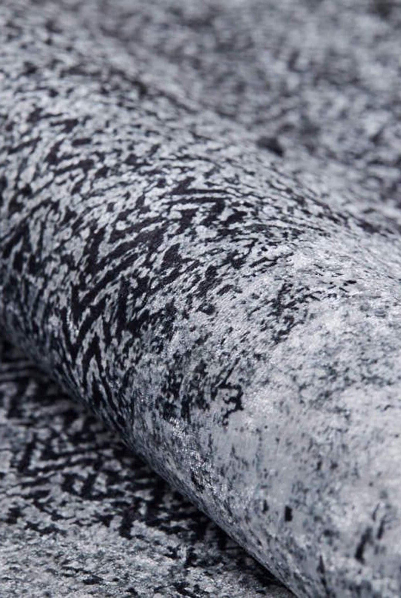 Alae Abstract Distressed Neutral Gray Rug