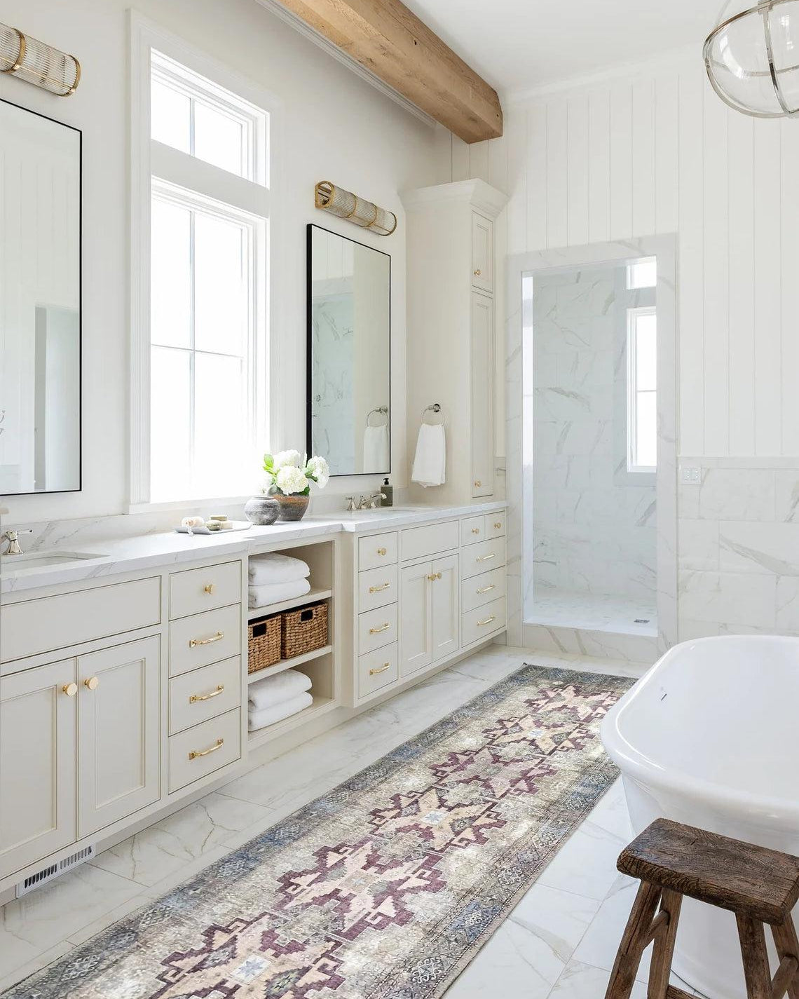 Alma Rug Turkish Beige Green Earth tones Rug