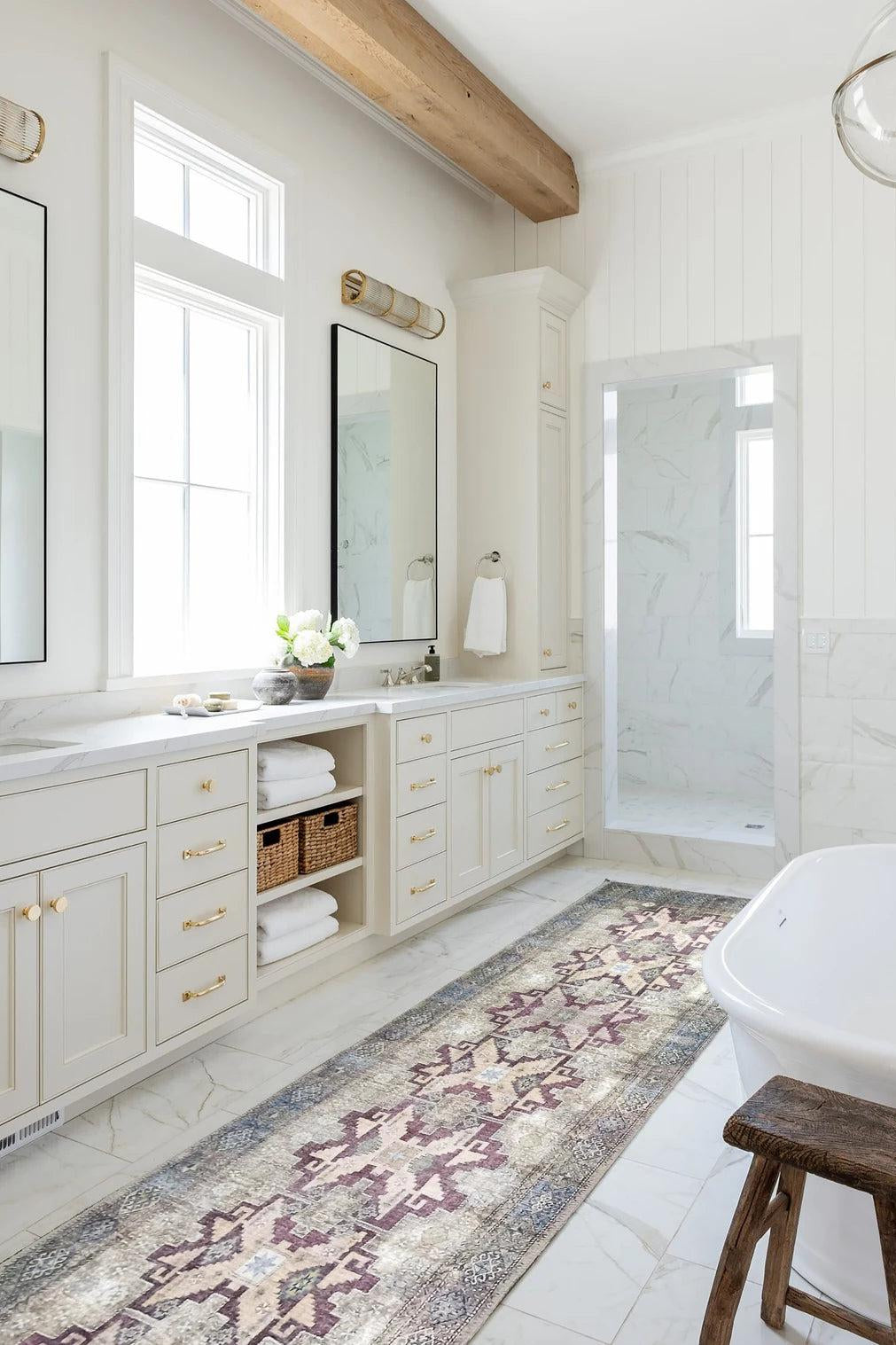 Alma Rug Turkish Beige Green Earth tones Rug