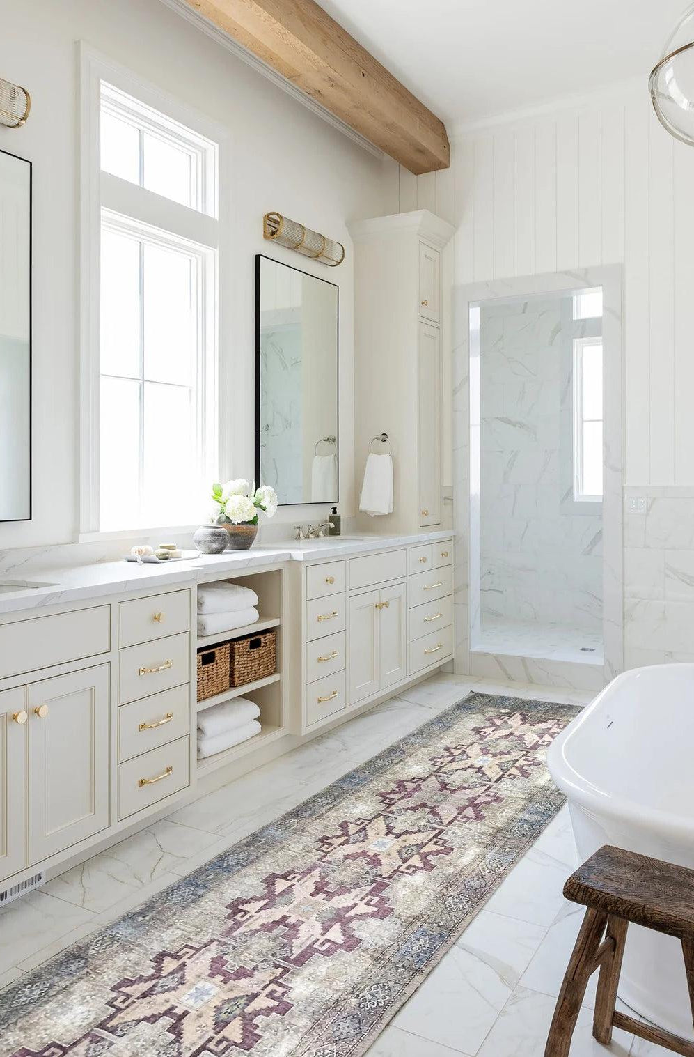 Alma Rug Turkish Beige Green Earth tones Rug