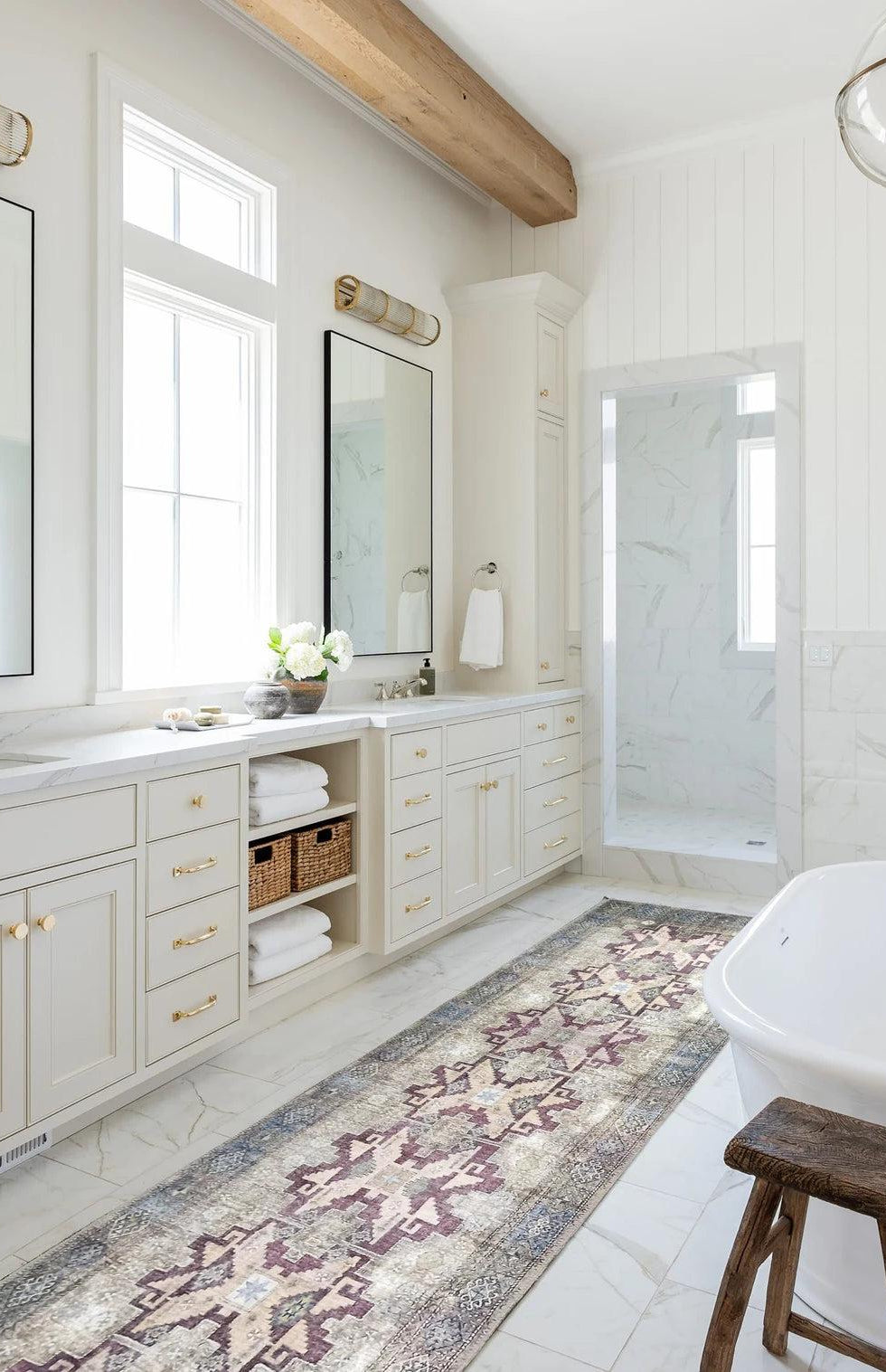 Alma Rug Turkish Beige Green Earth tones Rug