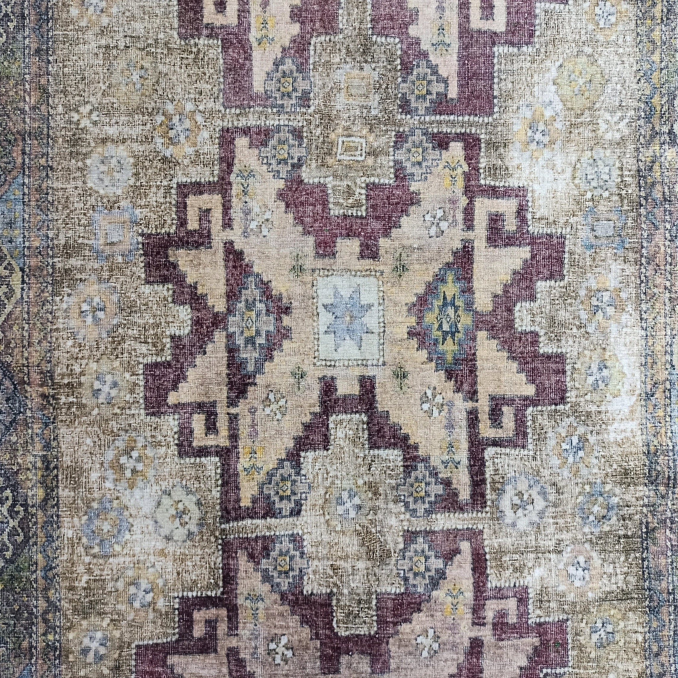 Alma Rug Turkish Beige Green Earth tones Rug