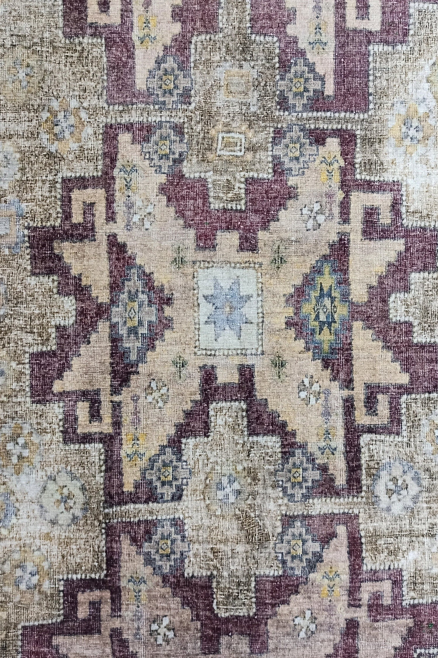 Alma Rug Turkish Beige Green Earth tones Rug