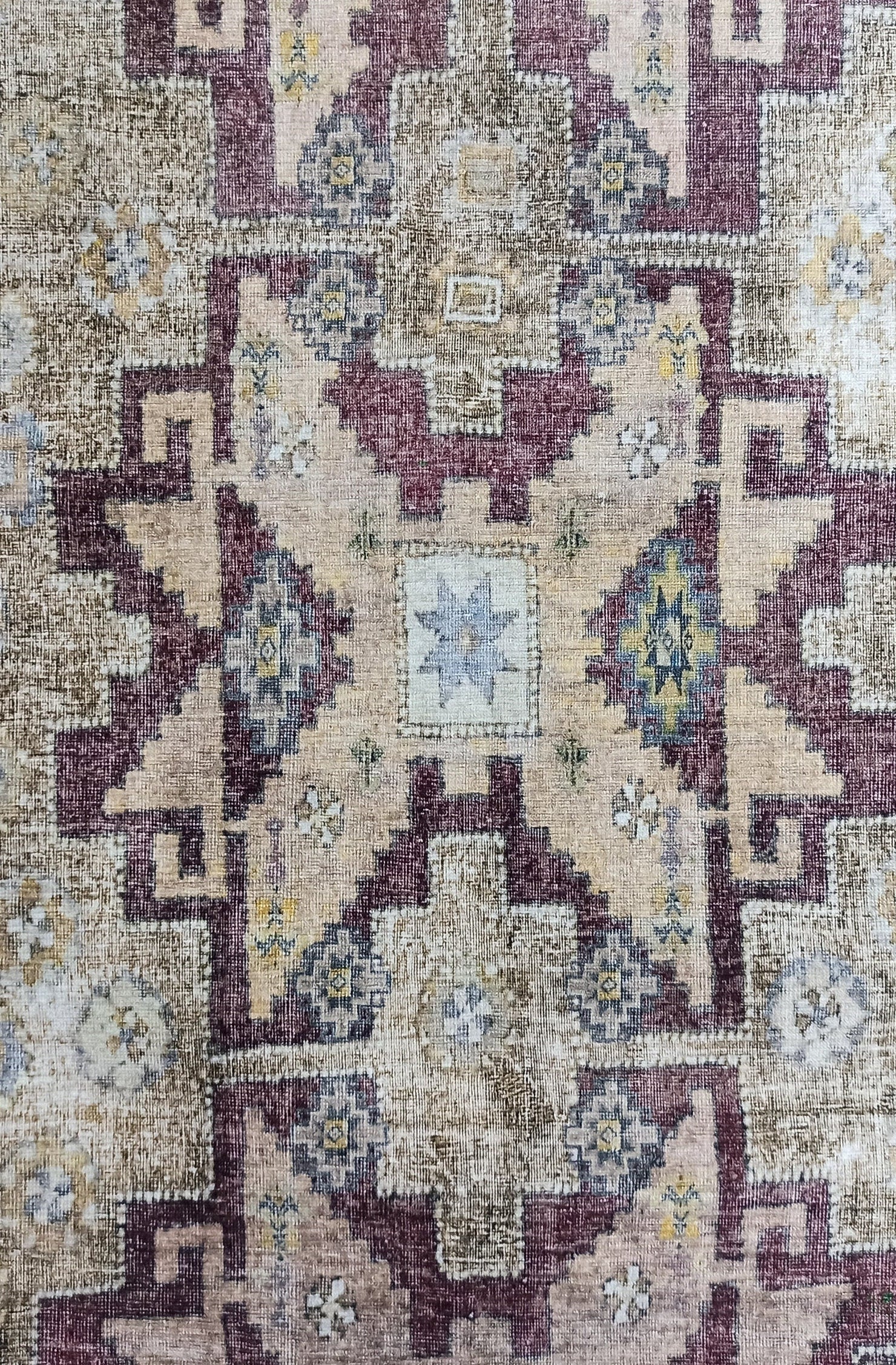 Alma Rug Turkish Beige Green Earth tones Rug