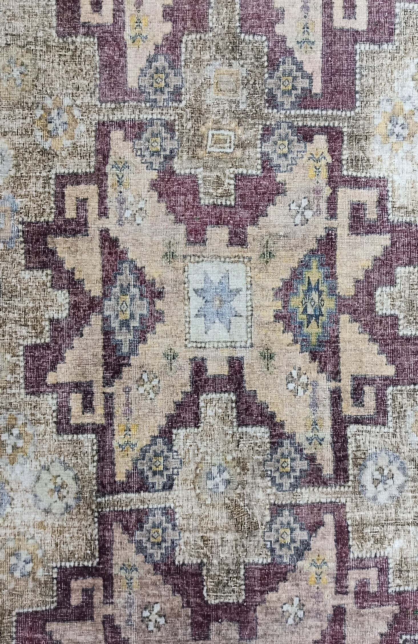 Alma Rug Turkish Beige Green Earth tones Rug