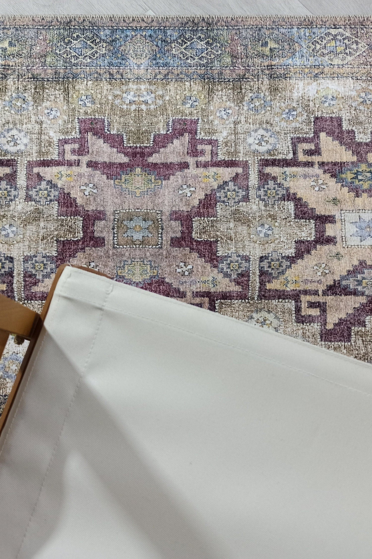 Alma Rug Turkish Beige Green Earth tones Rug