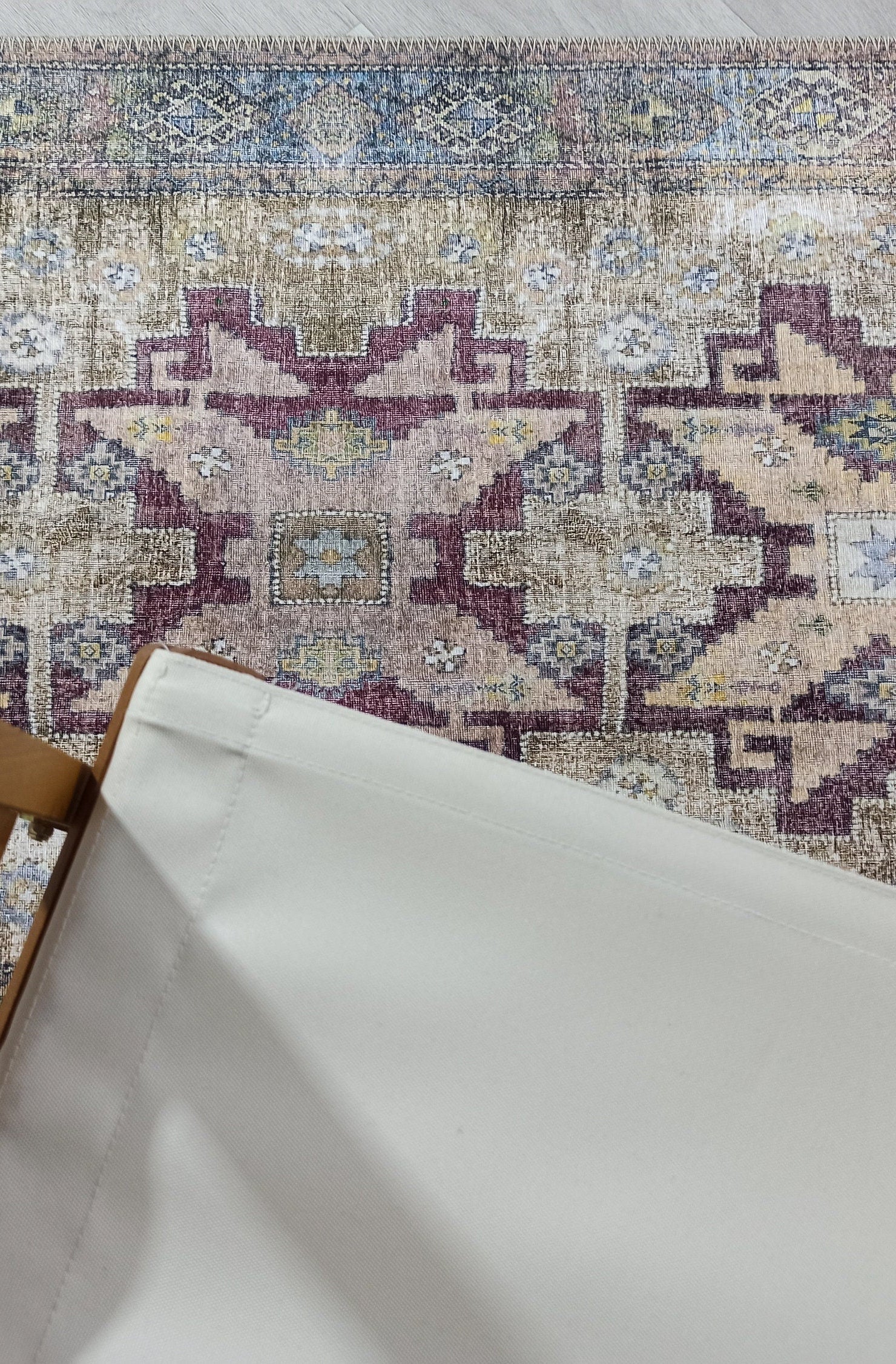 Alma Rug Turkish Beige Green Earth tones Rug