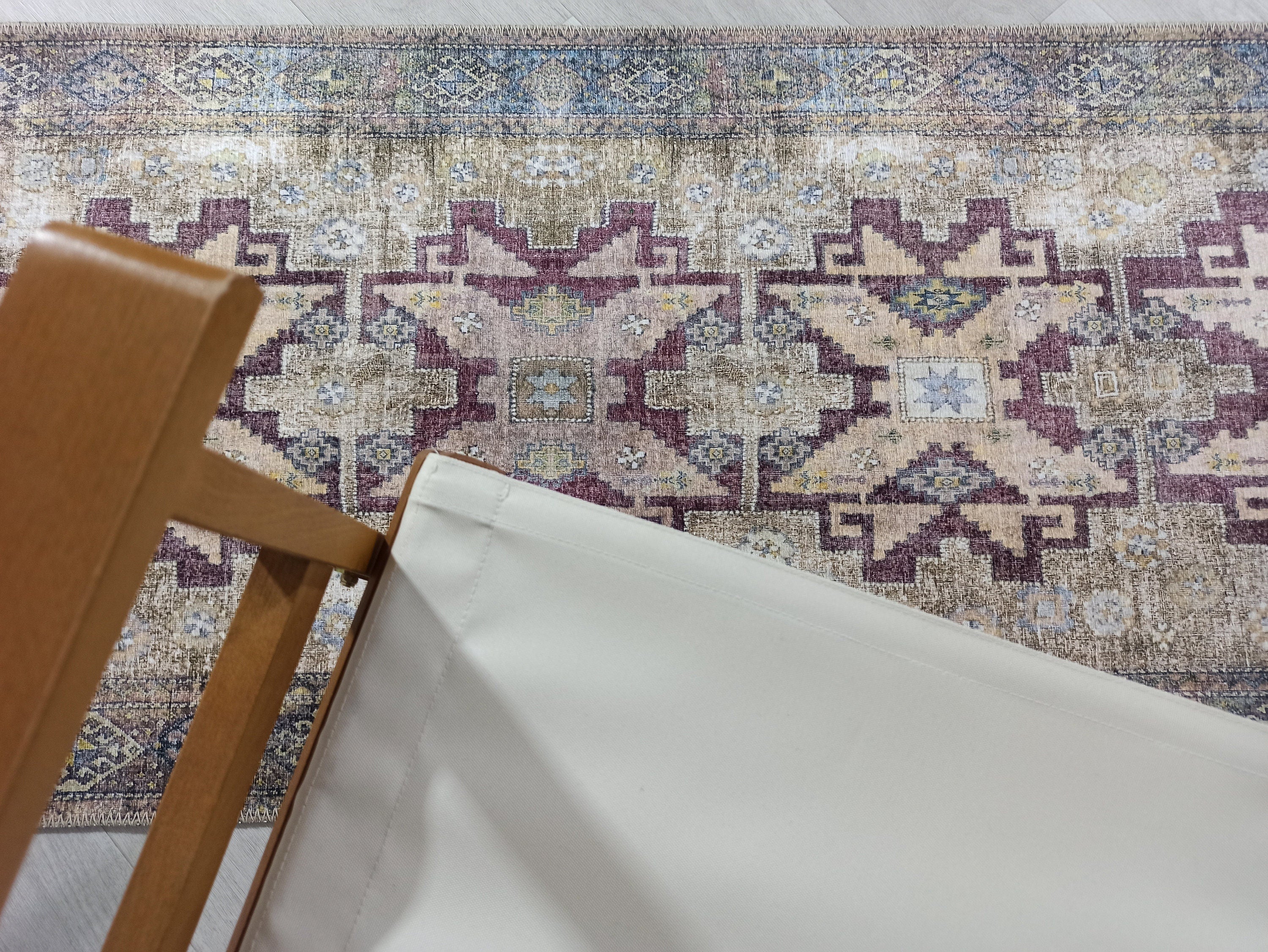 Alma Rug Turkish Beige Green Earth tones Rug