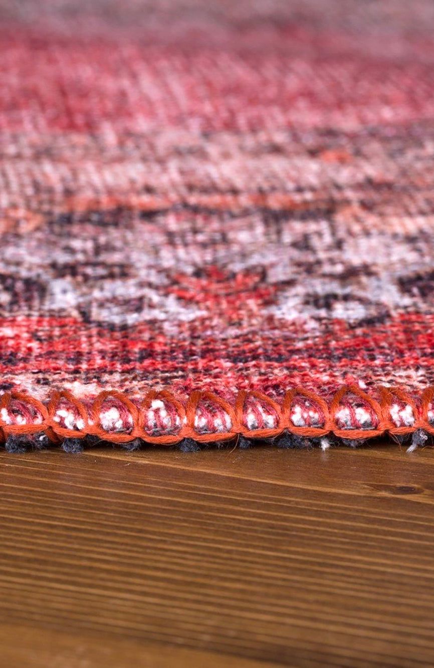 Amra Rug Oriental Vintage Red Rug