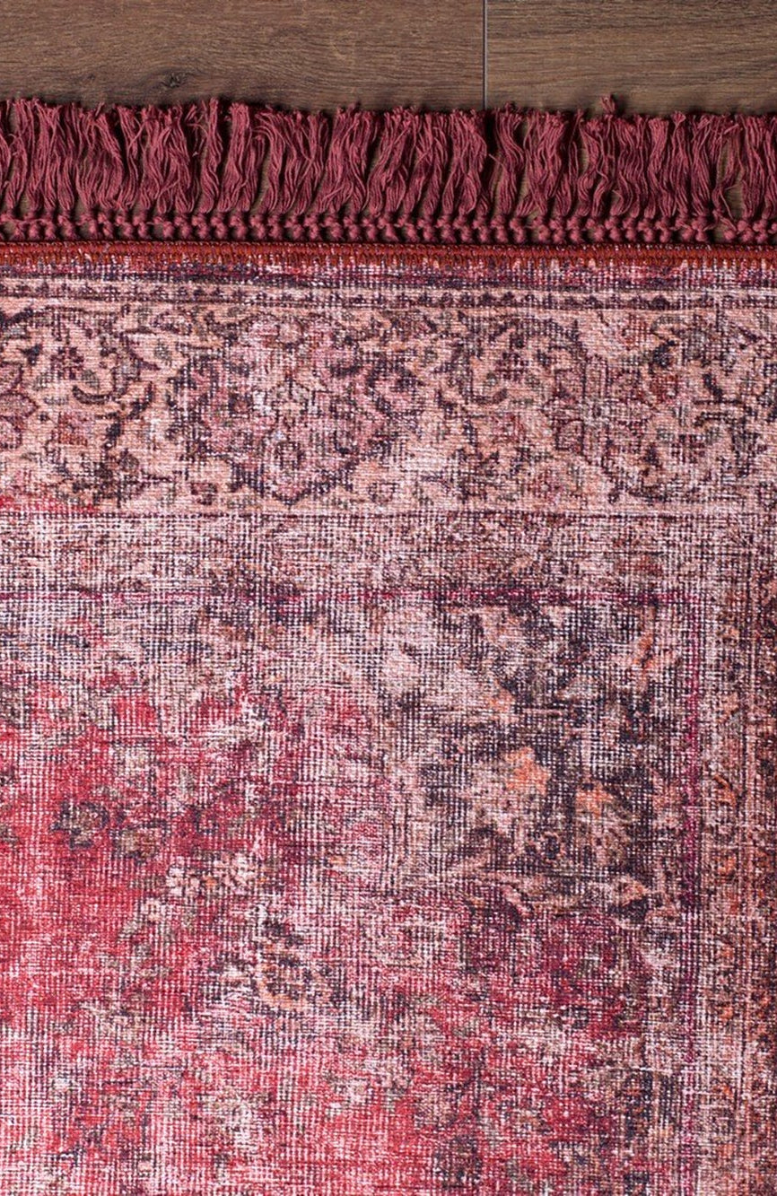 Amra Rug Oriental Vintage Red Rug