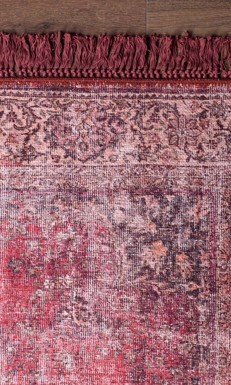 Amra Rug Oriental Vintage Red Rug