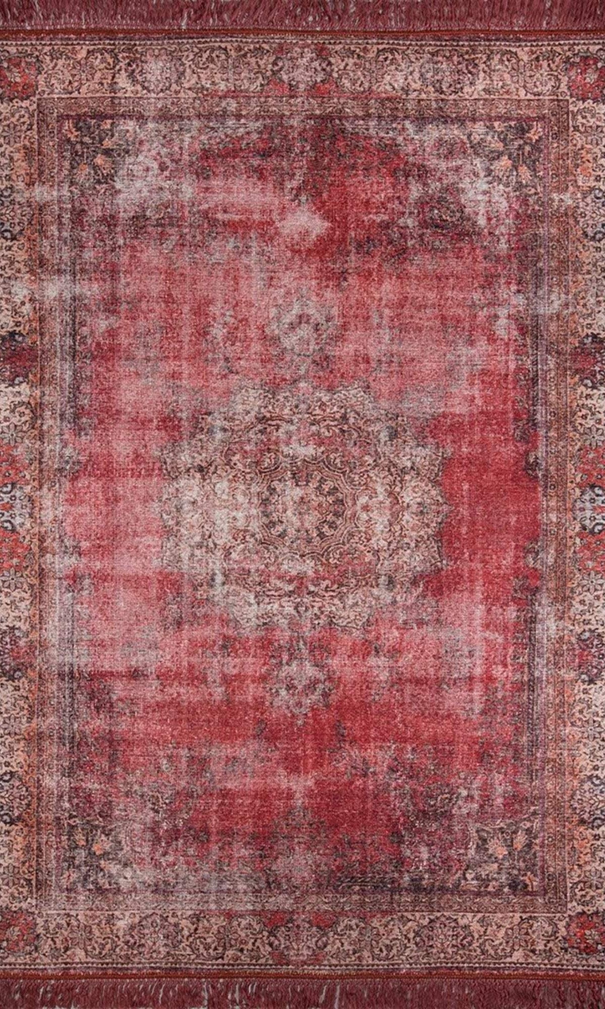 Amra Rug Oriental Vintage Red Rug
