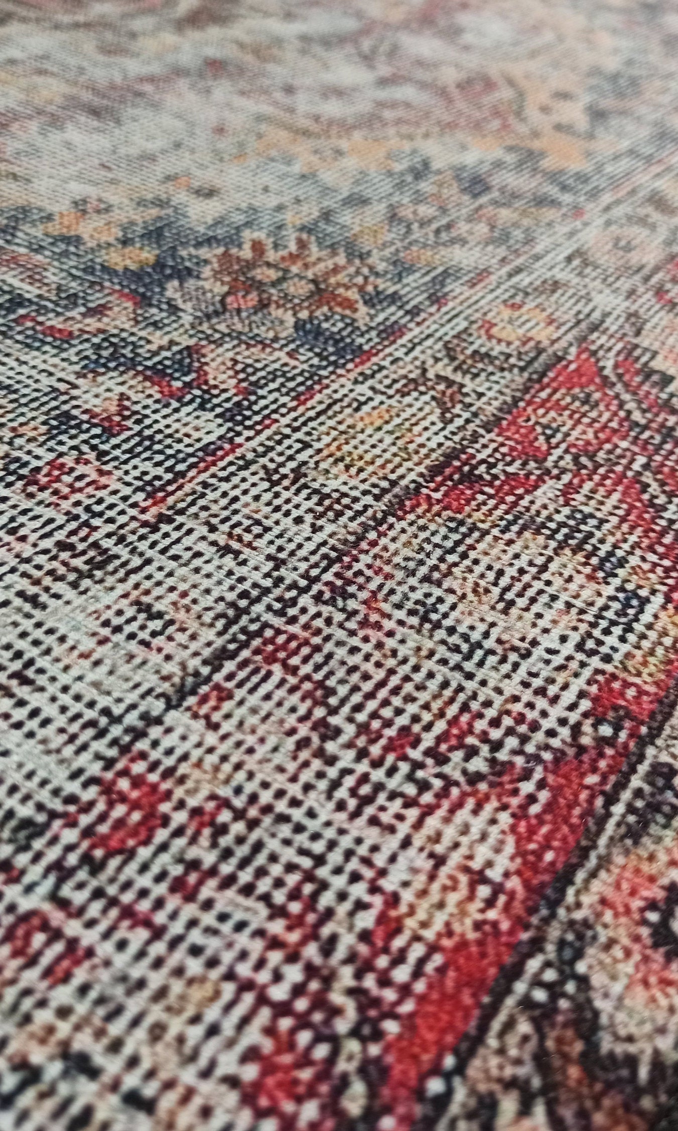 Amra2 Runner Oriental Red Runner Rug