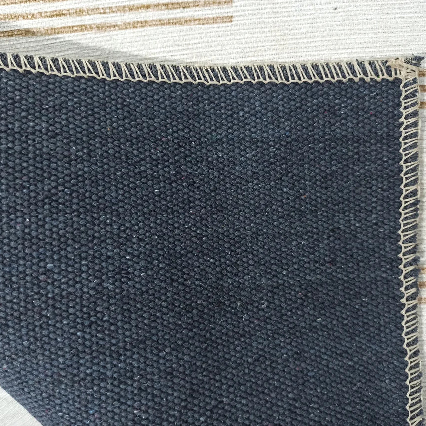 Ana Rug Turkish Neutral Striped Faded Beige Brown Rug