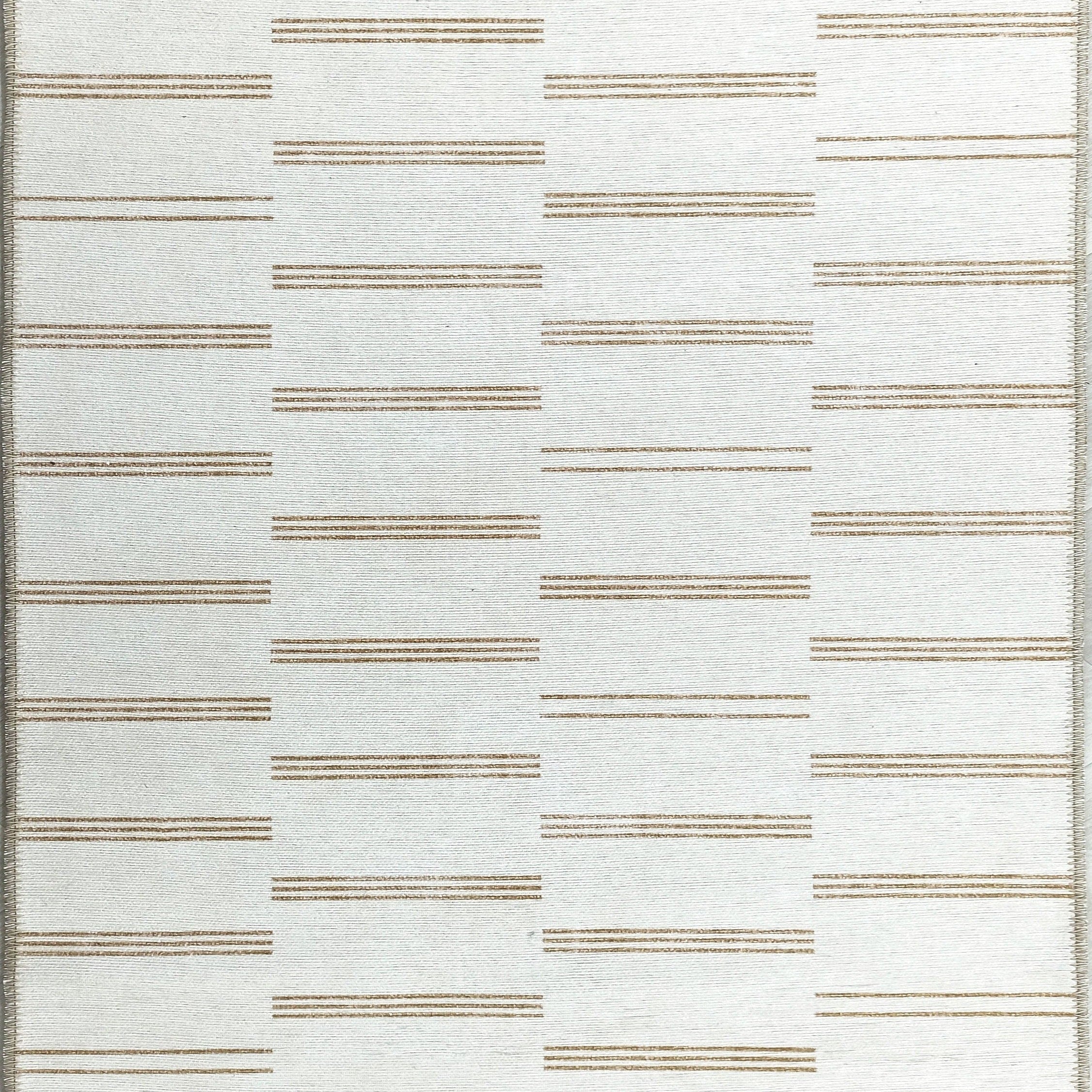 Ana Rug Turkish Neutral Striped Faded Beige Brown Rug