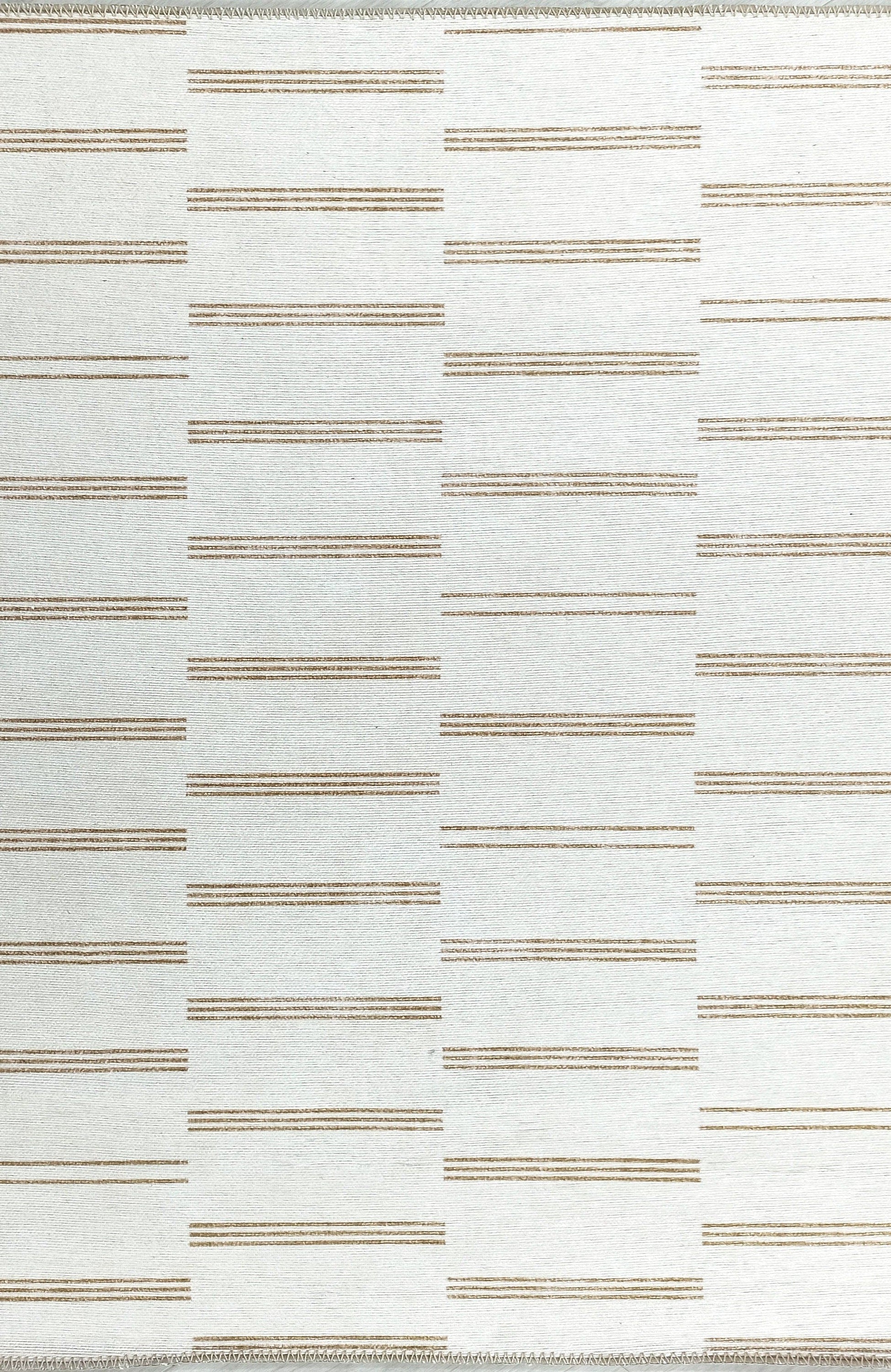 Ana Rug Turkish Neutral Striped Faded Beige Brown Rug