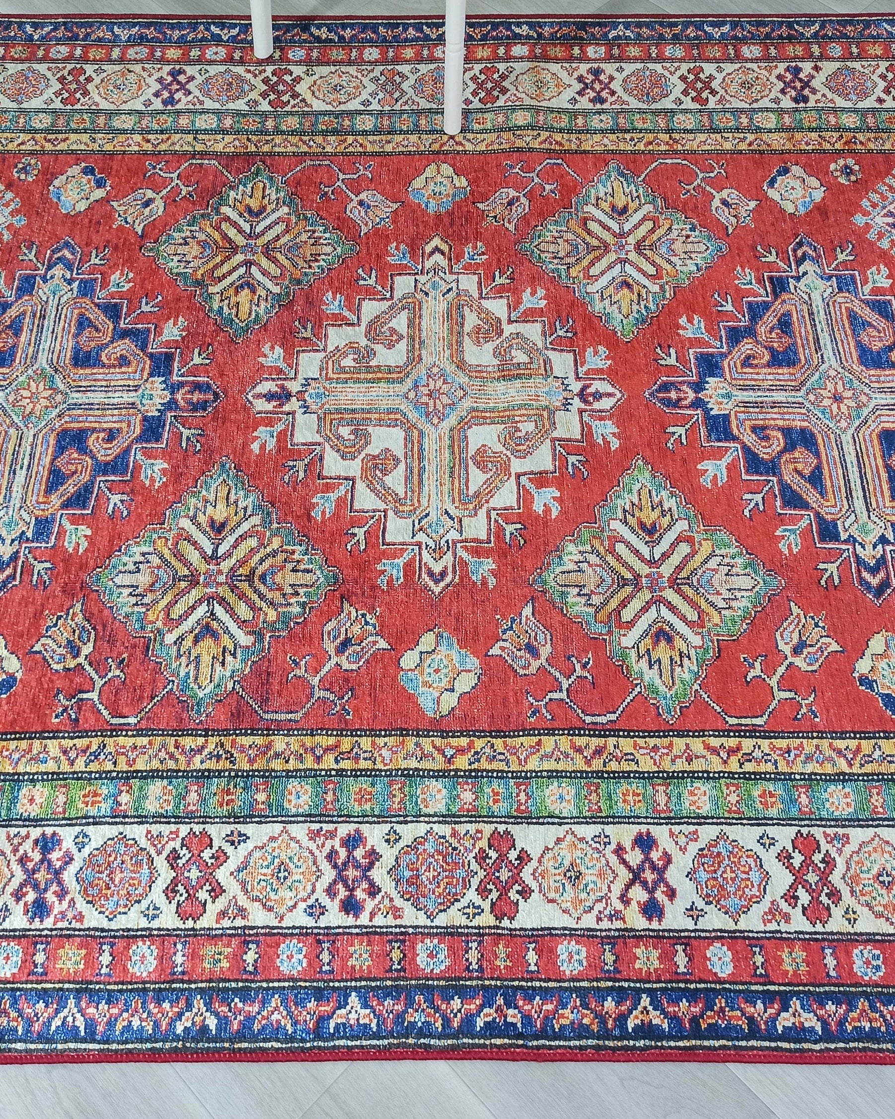 Anan Rug Red Ethnic Turkish Rug