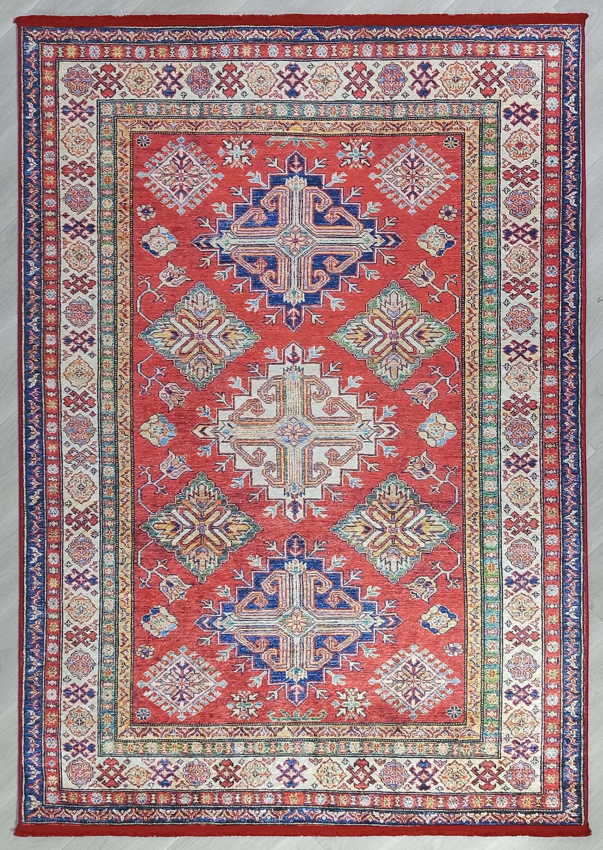 Anan Rug Red Ethnic Turkish Rug