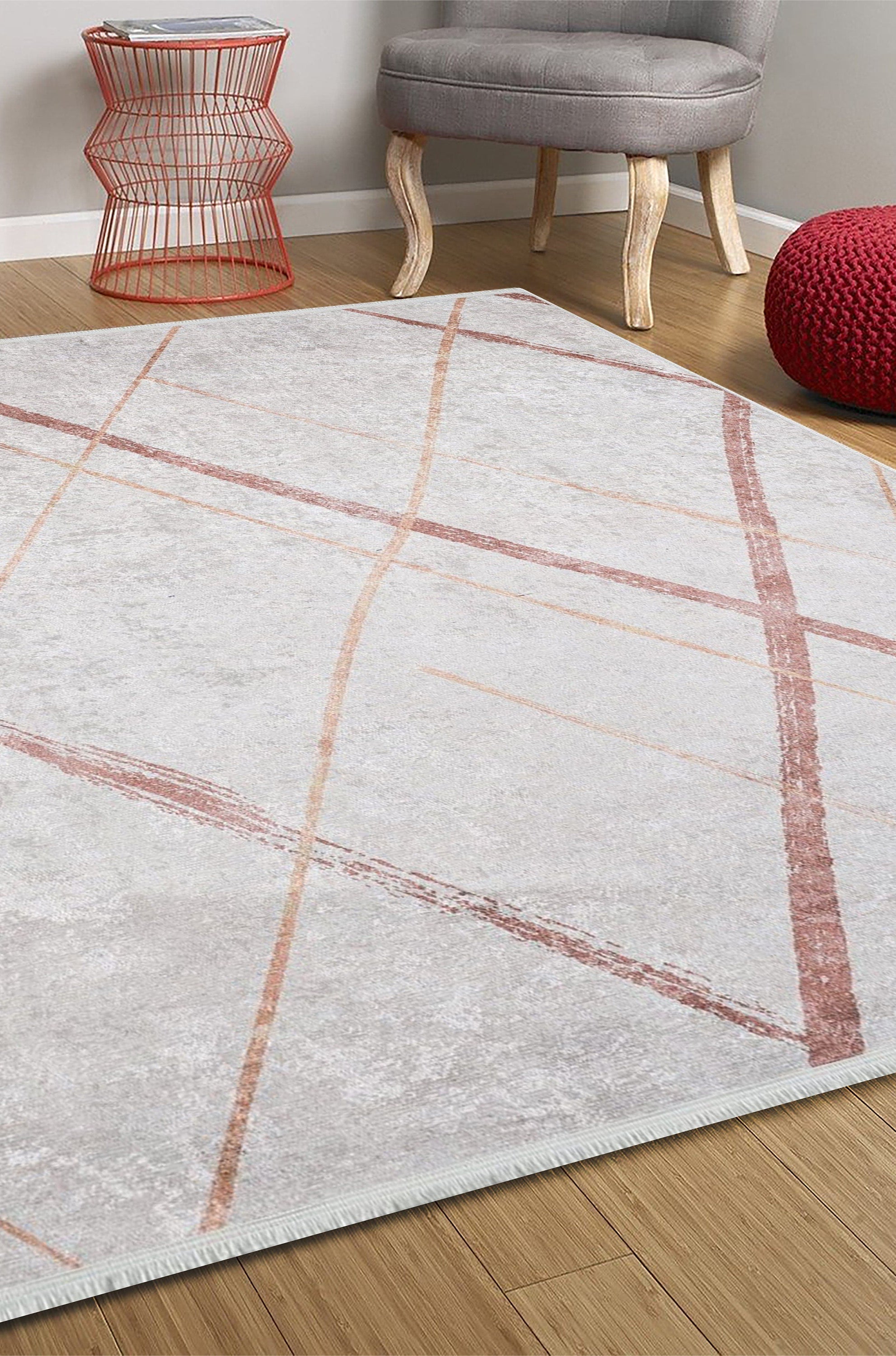 Anwar Moroccan Kilim White Rug