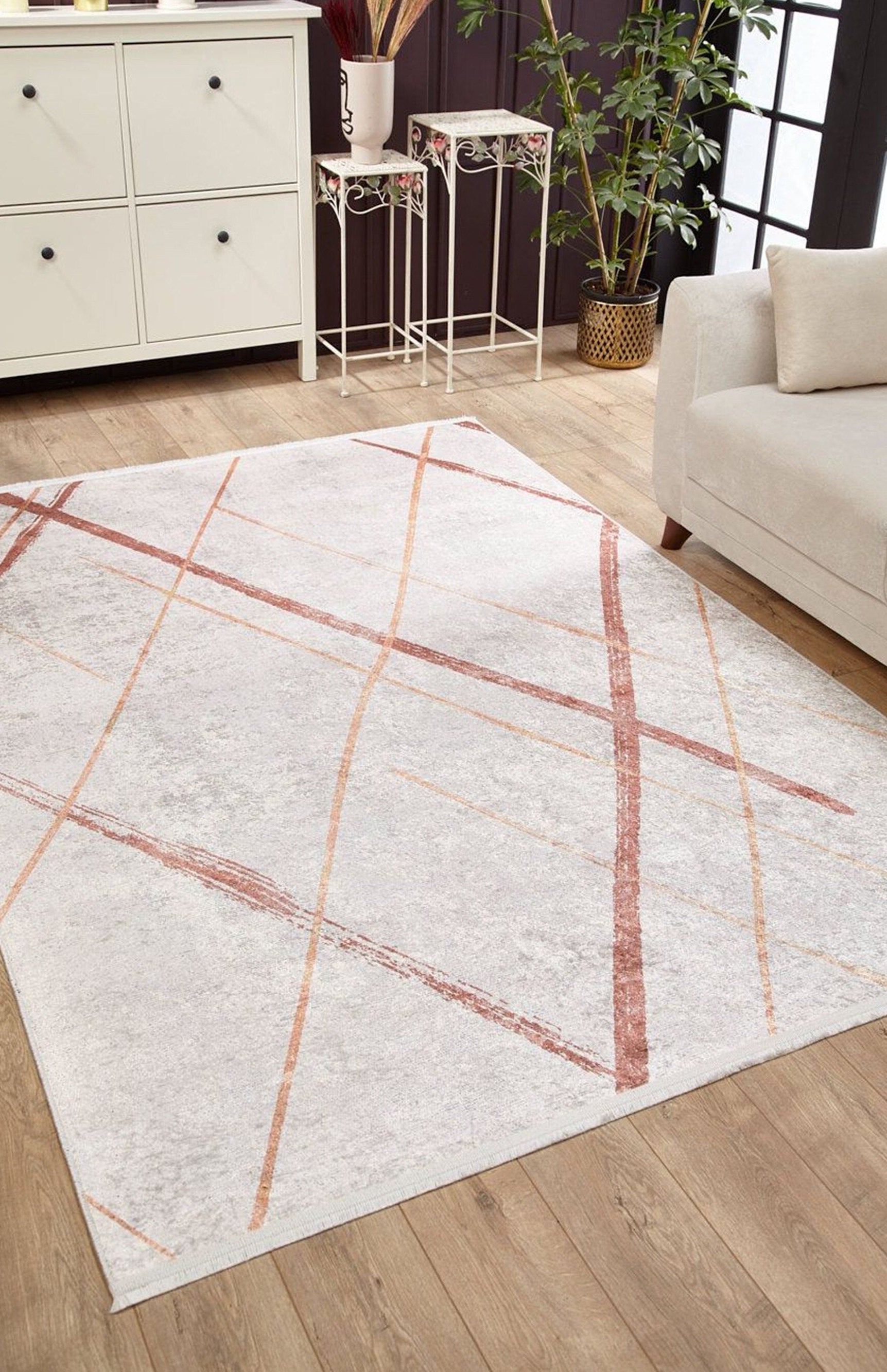 Anwar Moroccan Kilim White Rug