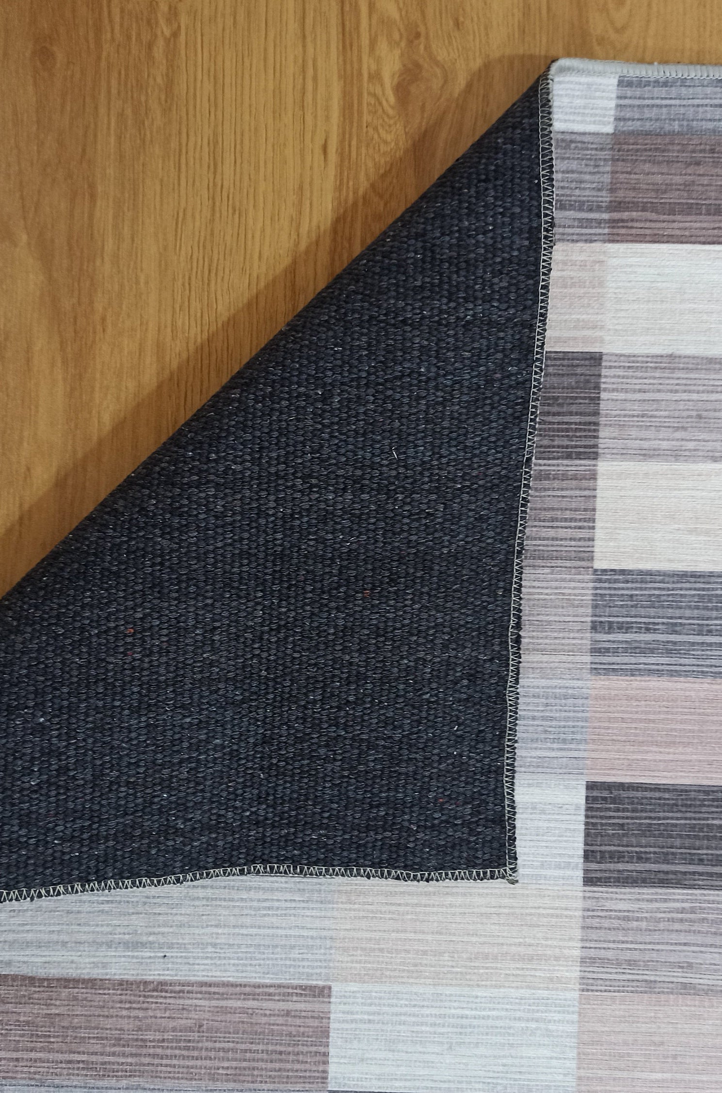 Aram Rug Modern Beige Brown Rug