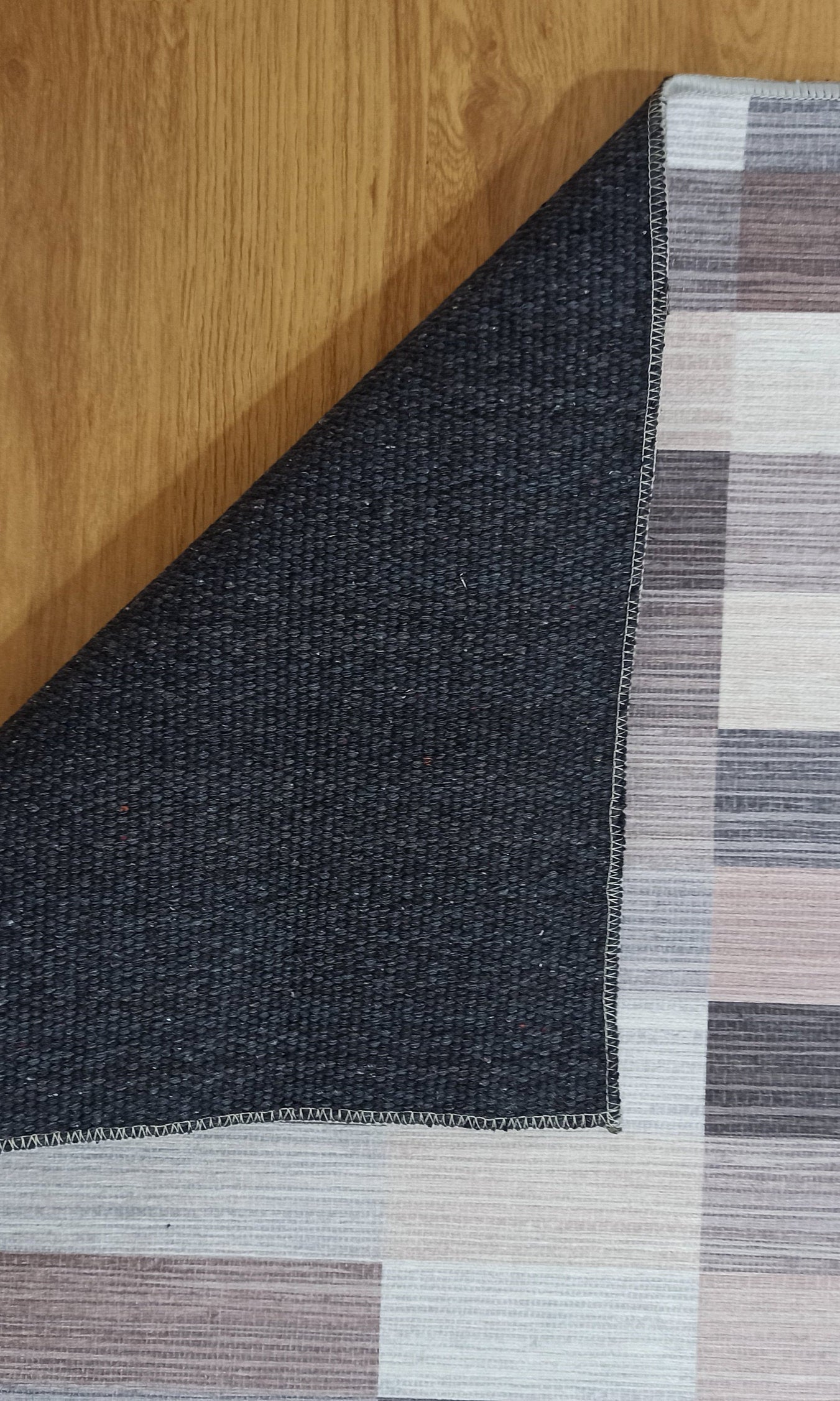 Aram Rug Modern Beige Brown Rug