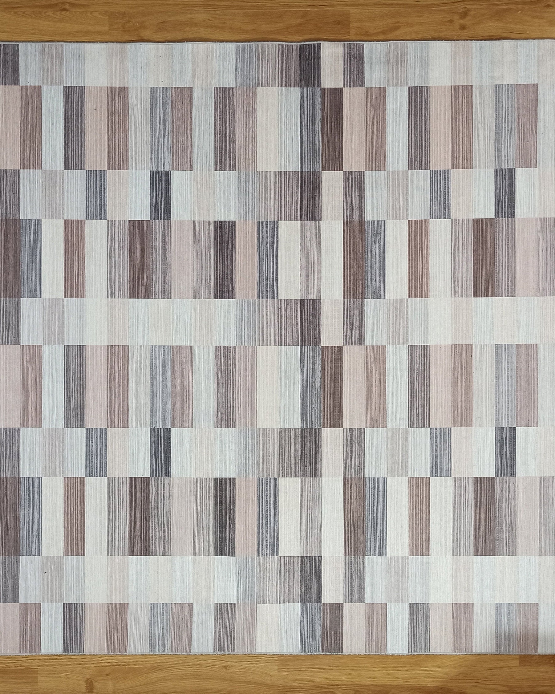 Aram Rug Modern Beige Brown Rug