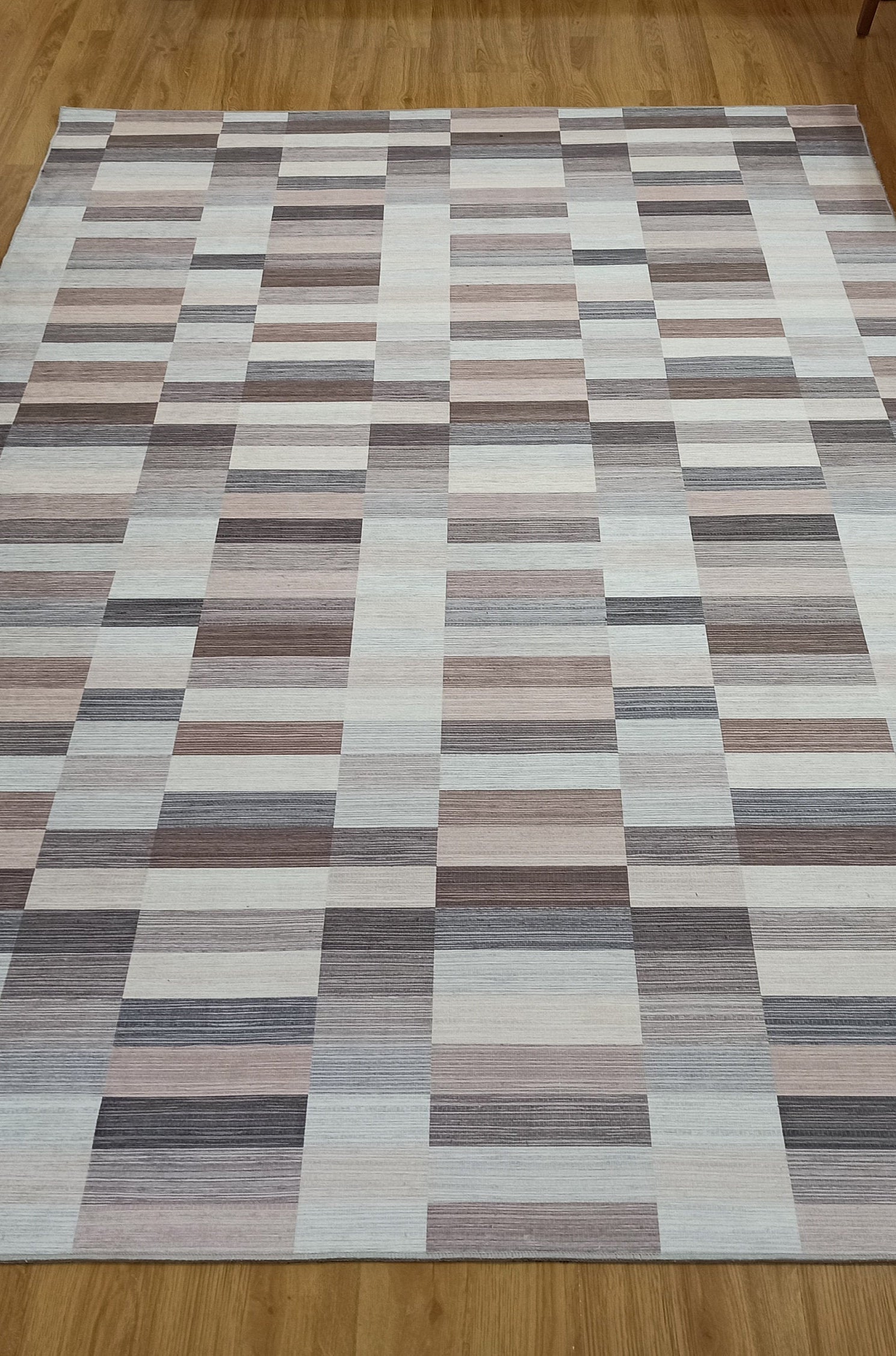 Aram Rug Modern Beige Brown Rug