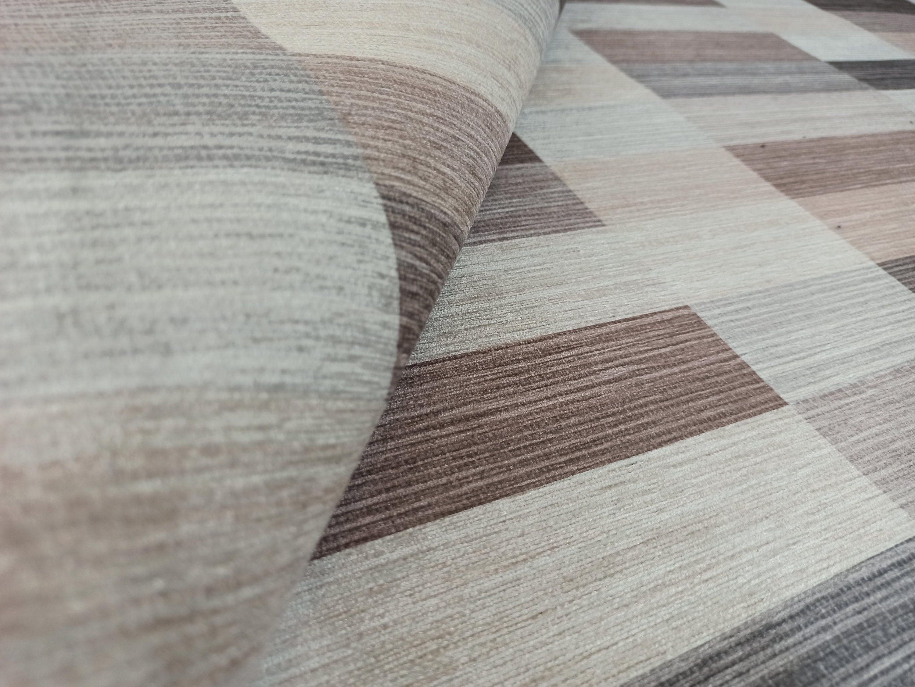 Aram Rug Modern Beige Brown Rug