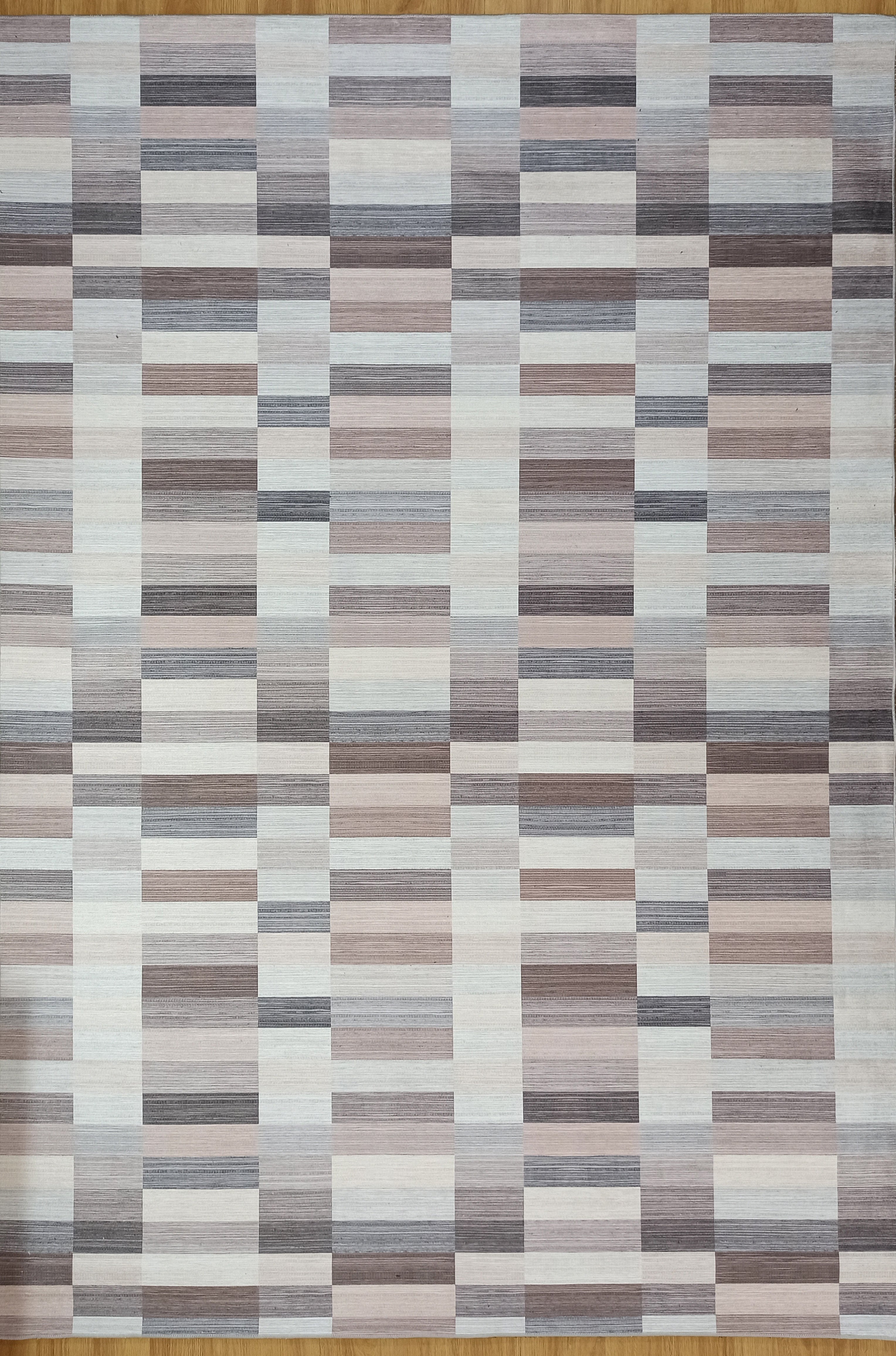 Aram Rug Modern Beige Brown Rug