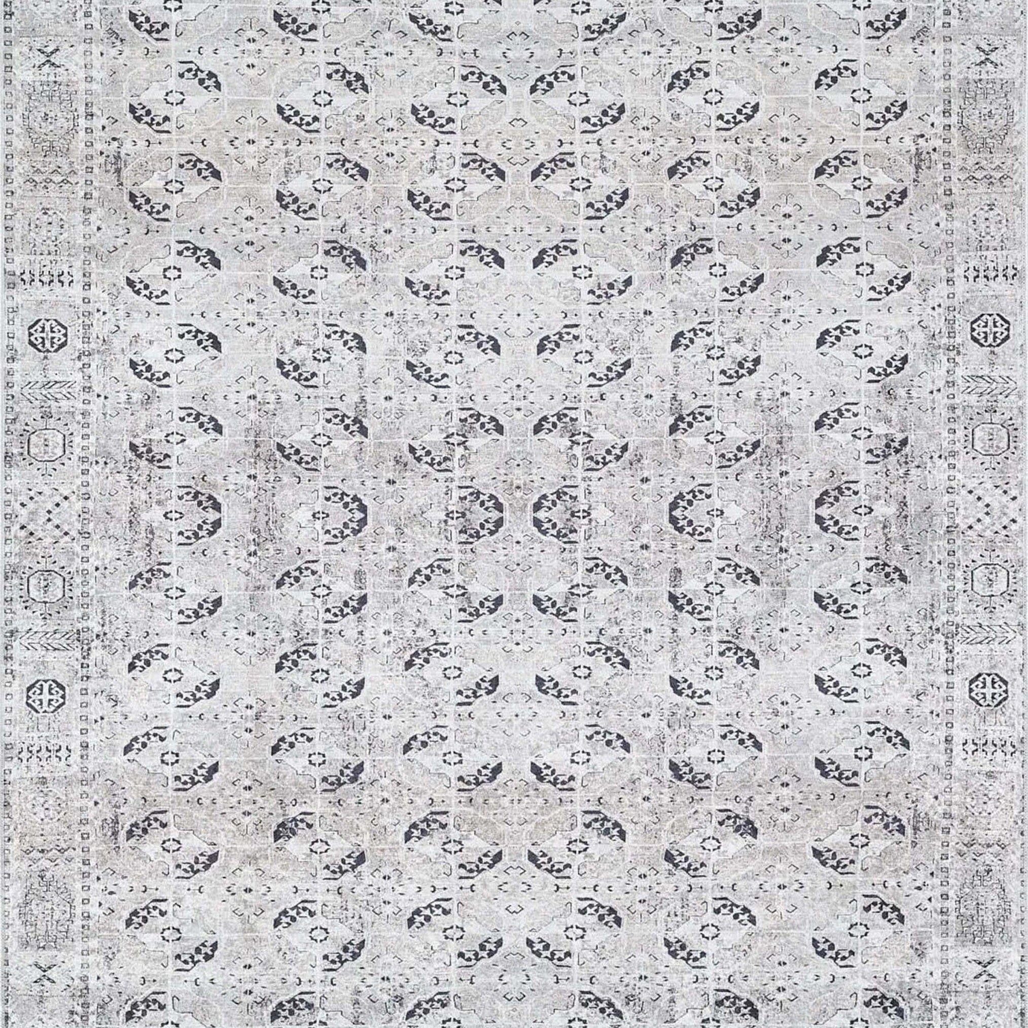 Arda Turkish Kilim Orange & Silver Rug