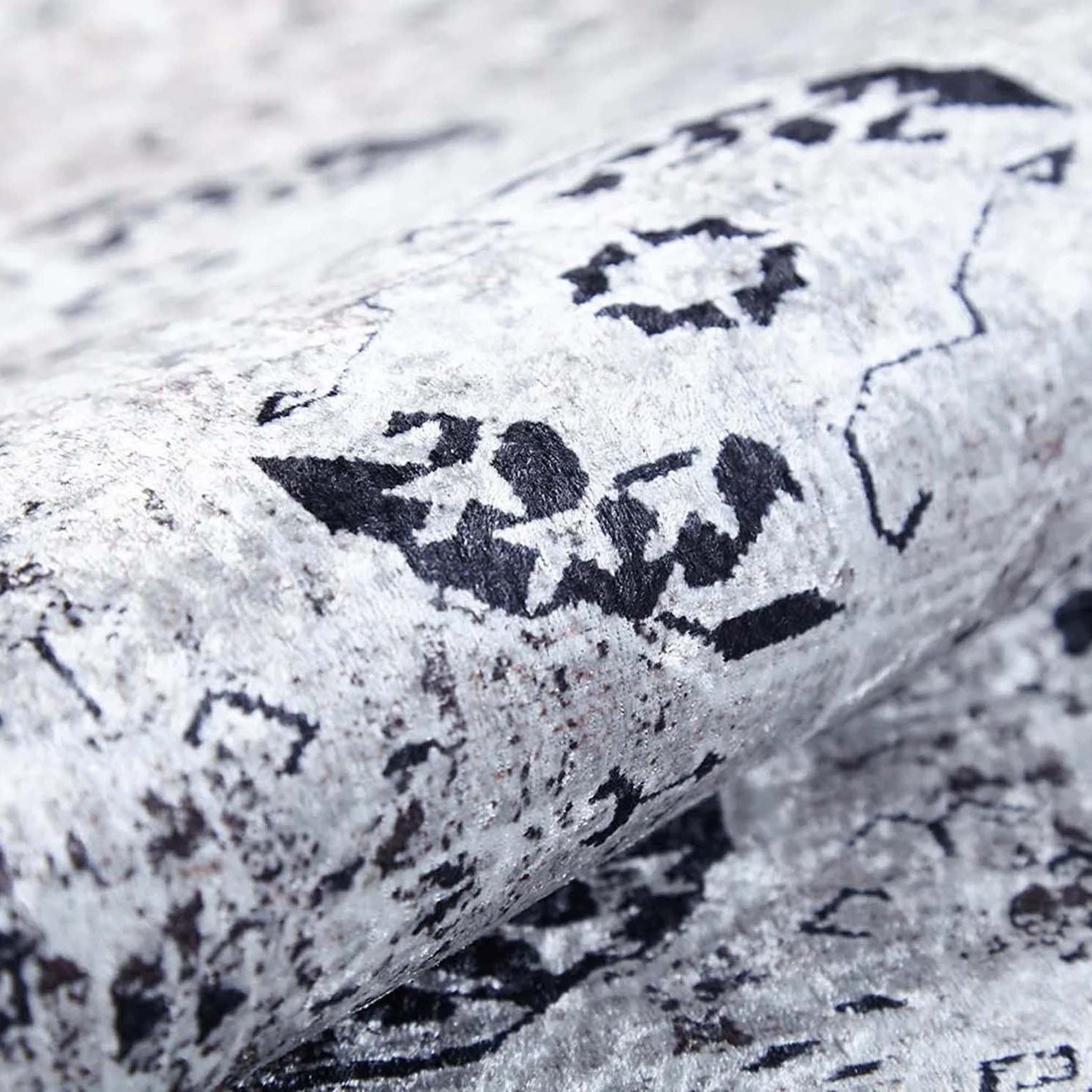 Arda Turkish Kilim Orange & Silver Rug