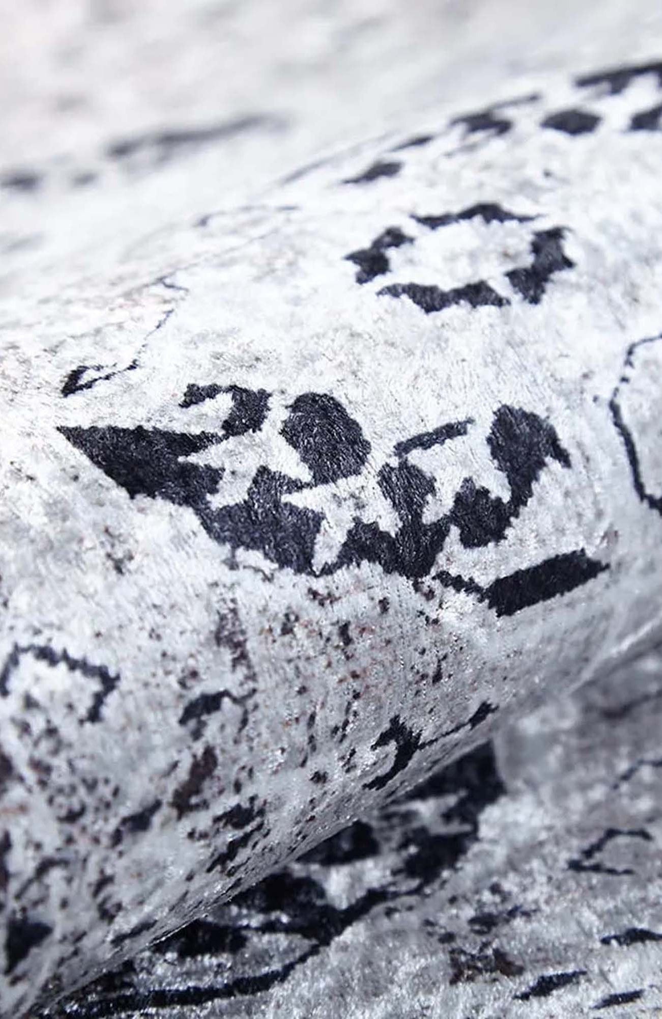 Arda Turkish Kilim Orange & Silver Rug