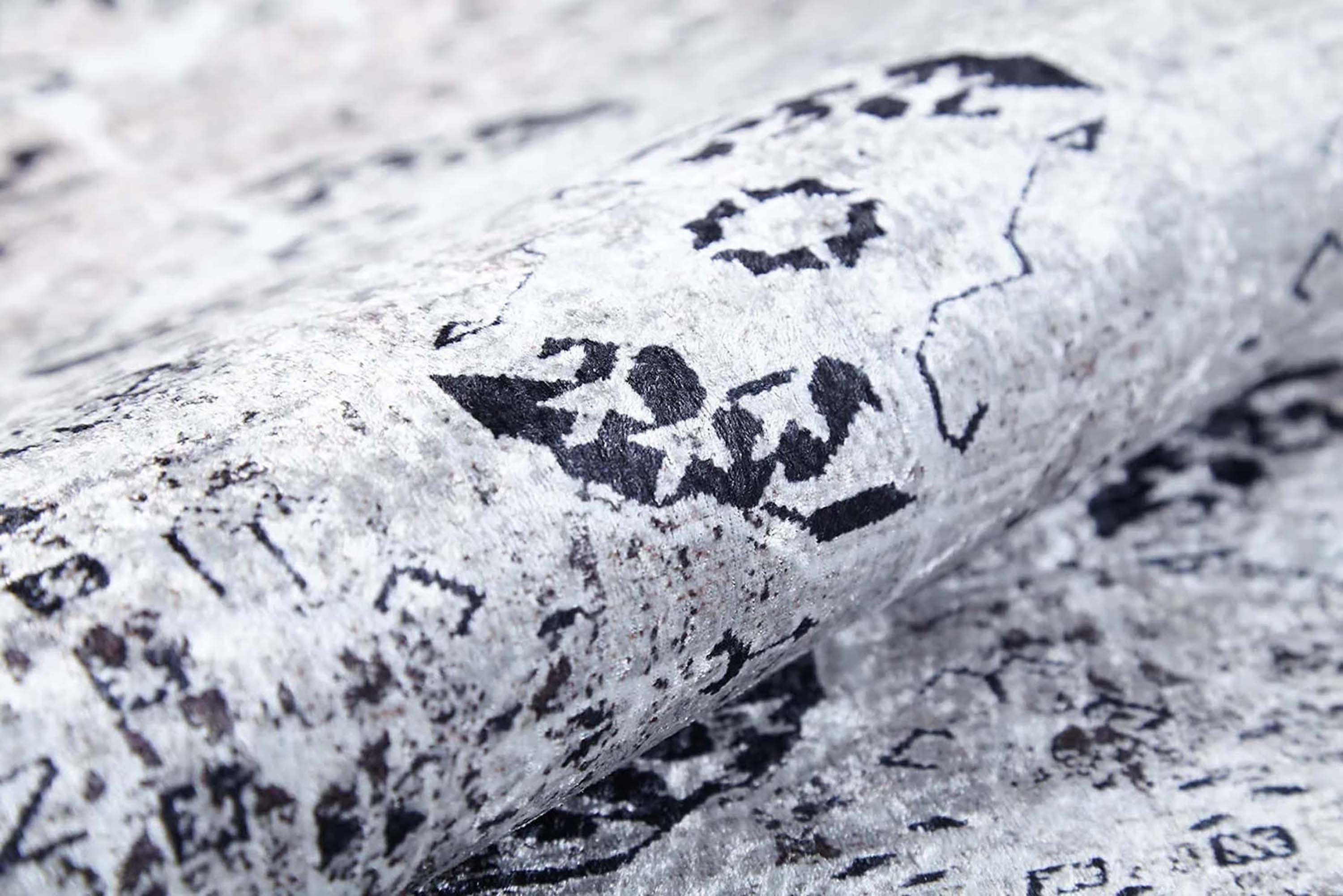 Arda Turkish Kilim Orange & Silver Rug