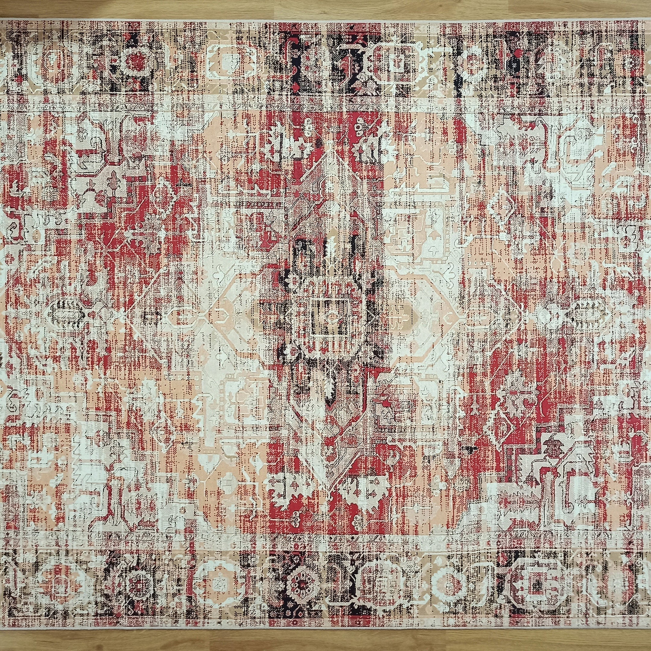 Arma Persian Oriental Faded Beige Rug