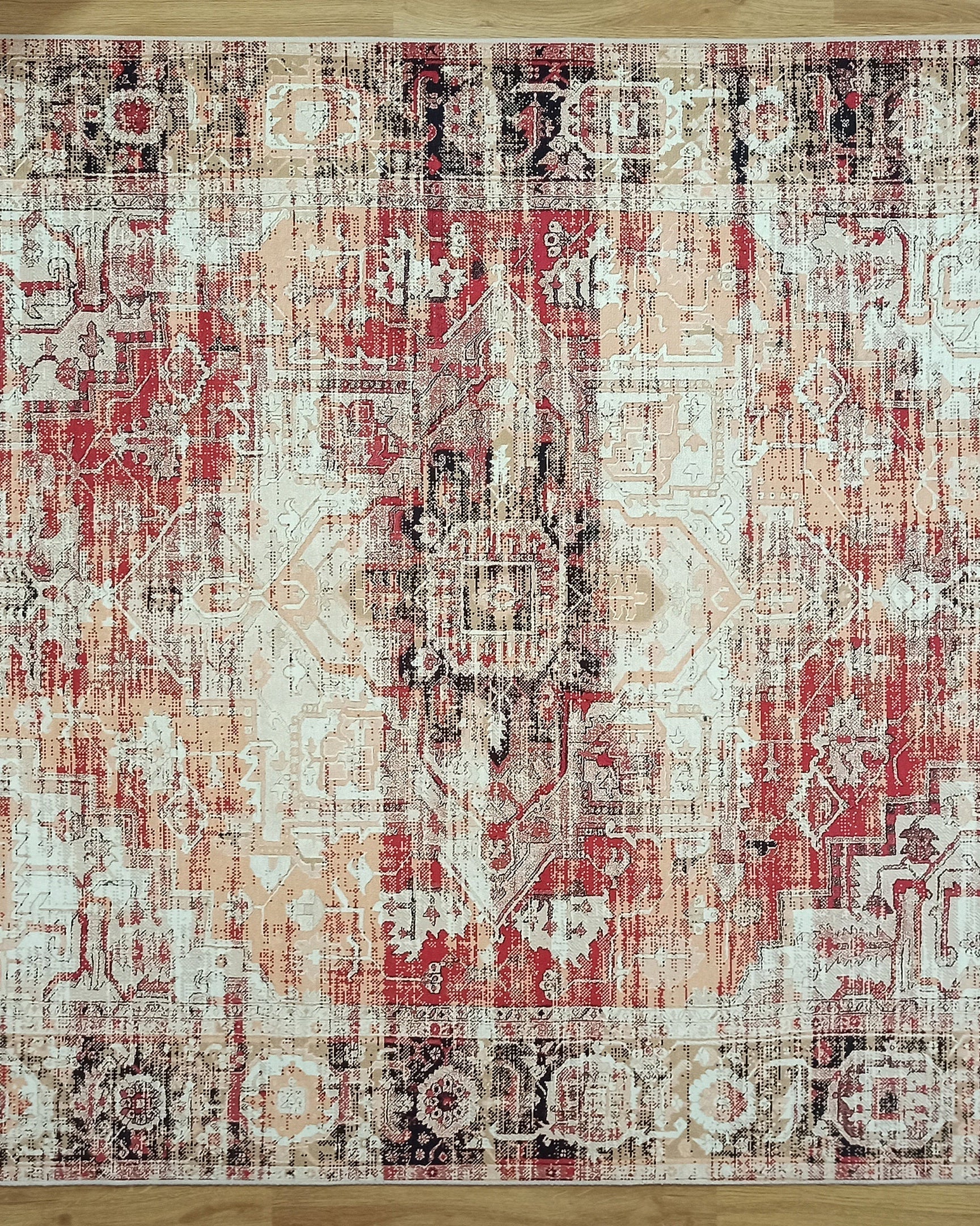 Arma Persian Oriental Faded Beige Rug