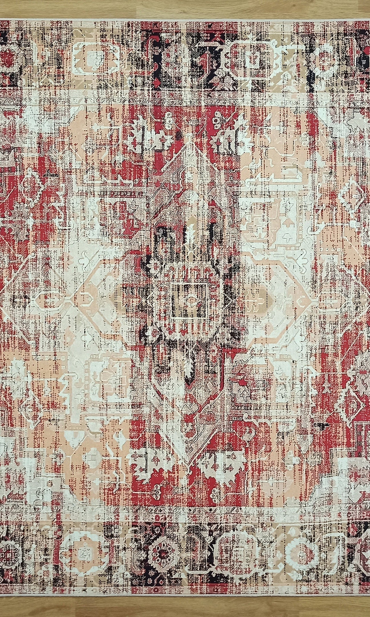 Arma Persian Oriental Faded Beige Rug