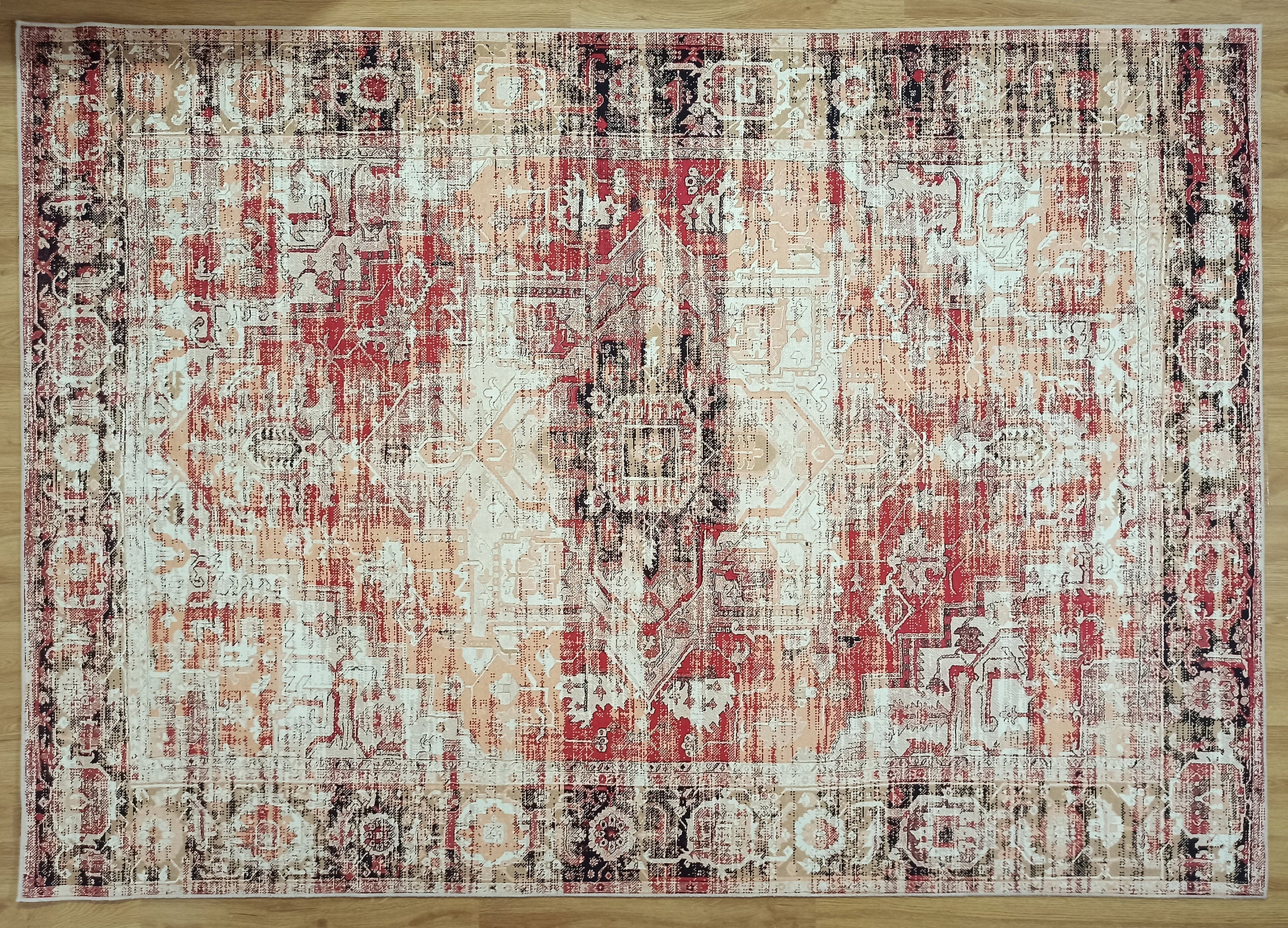 Arma Persian Oriental Faded Beige Rug