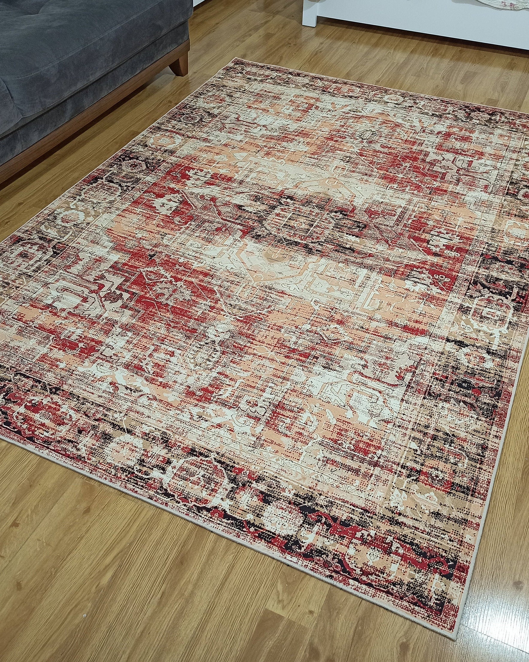 Arma Persian Oriental Faded Beige Rug