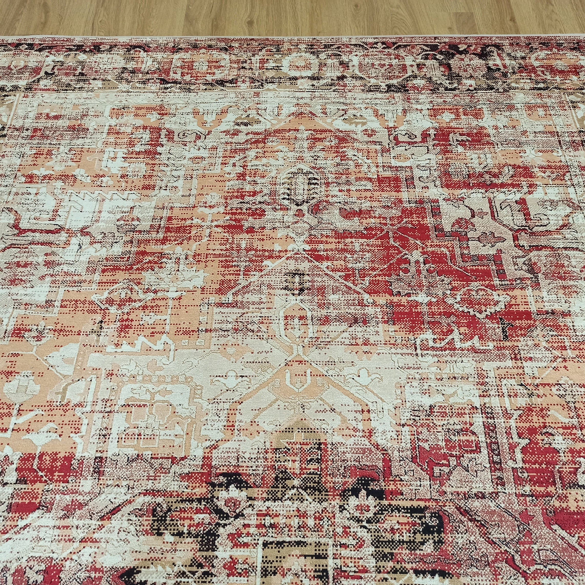 Arma Persian Oriental Faded Beige Rug