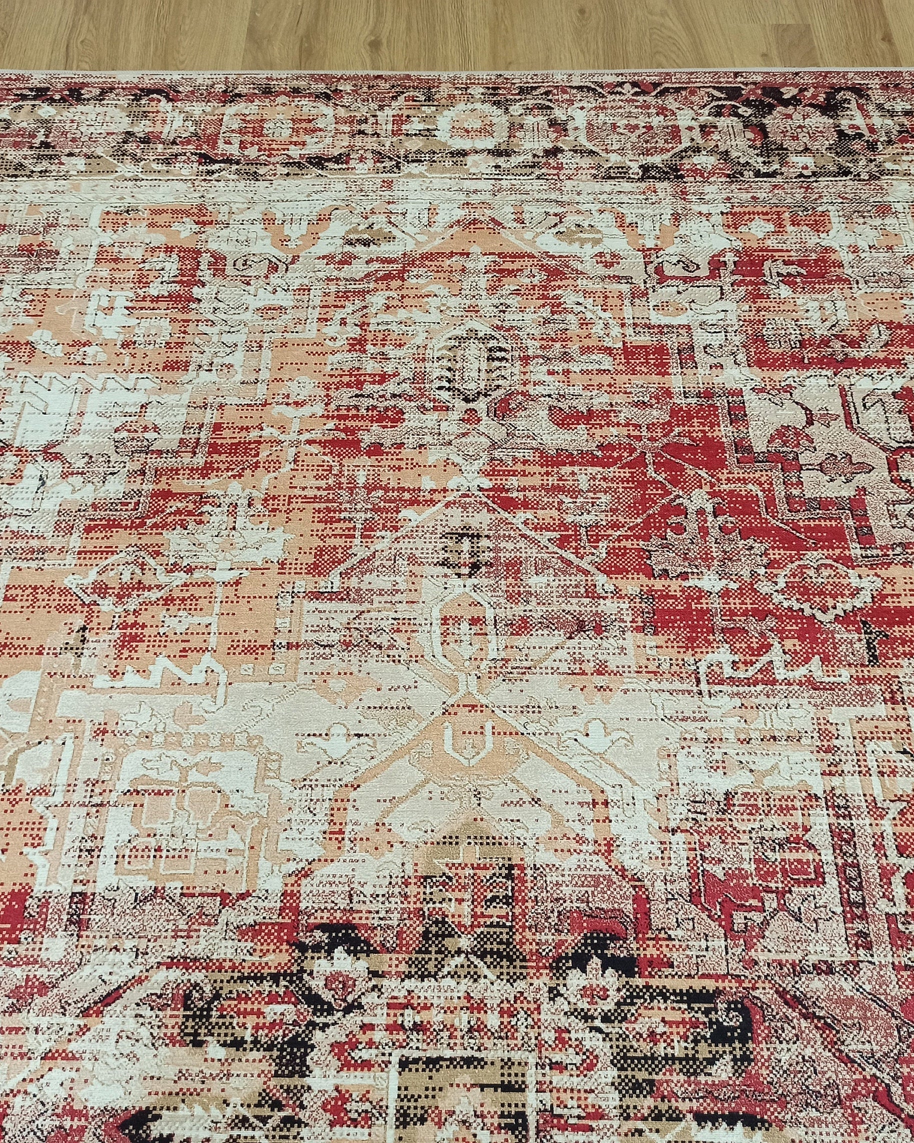 Arma Persian Oriental Faded Beige Rug