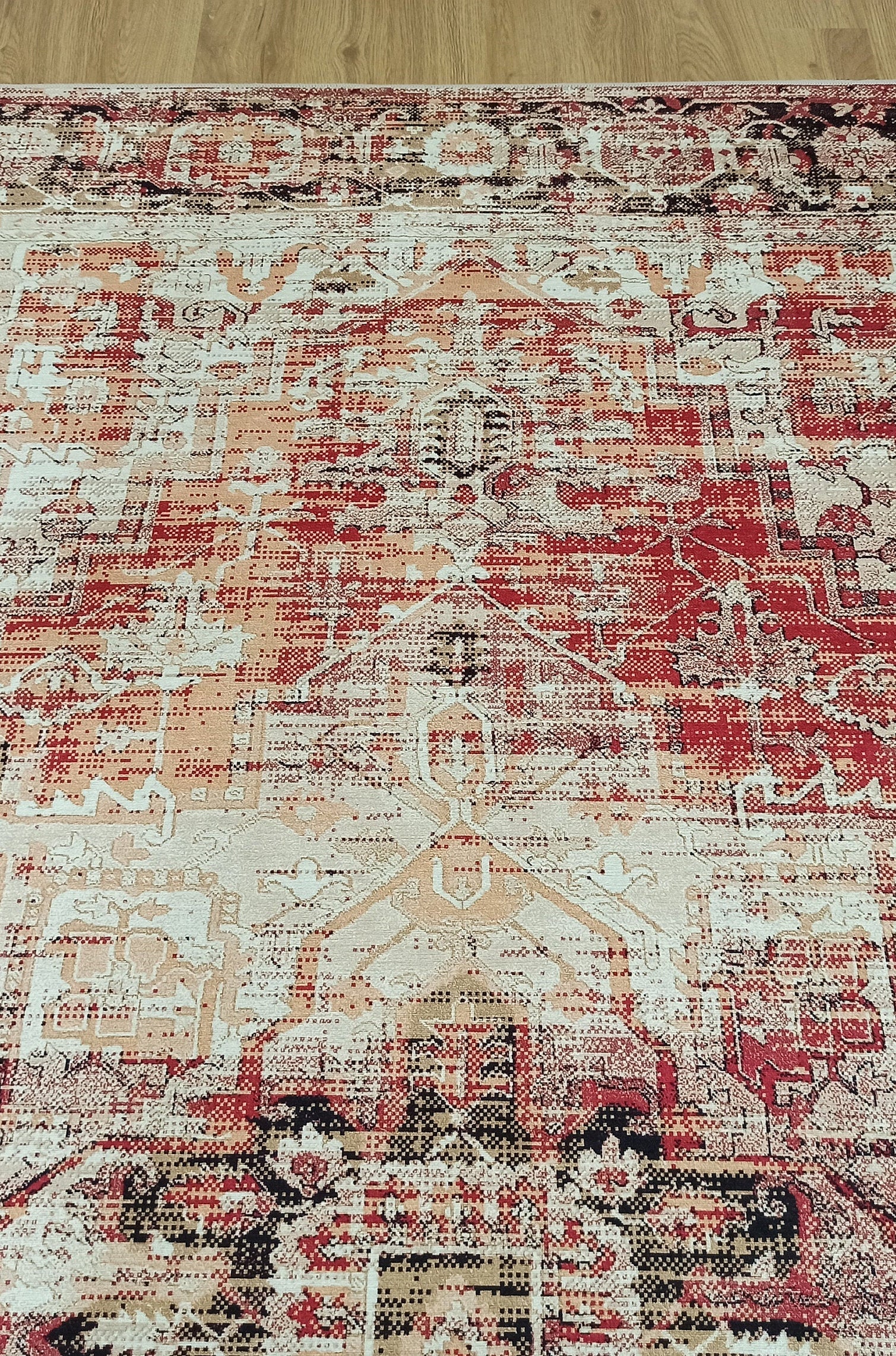 Arma Persian Oriental Faded Beige Rug