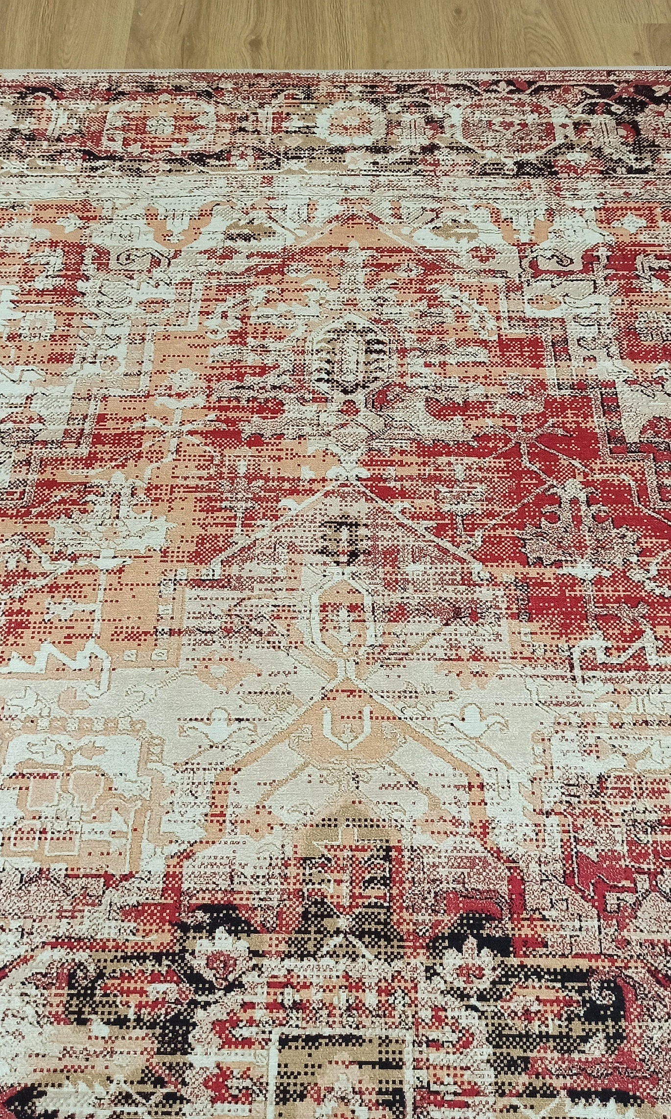 Arma Persian Oriental Faded Beige Rug