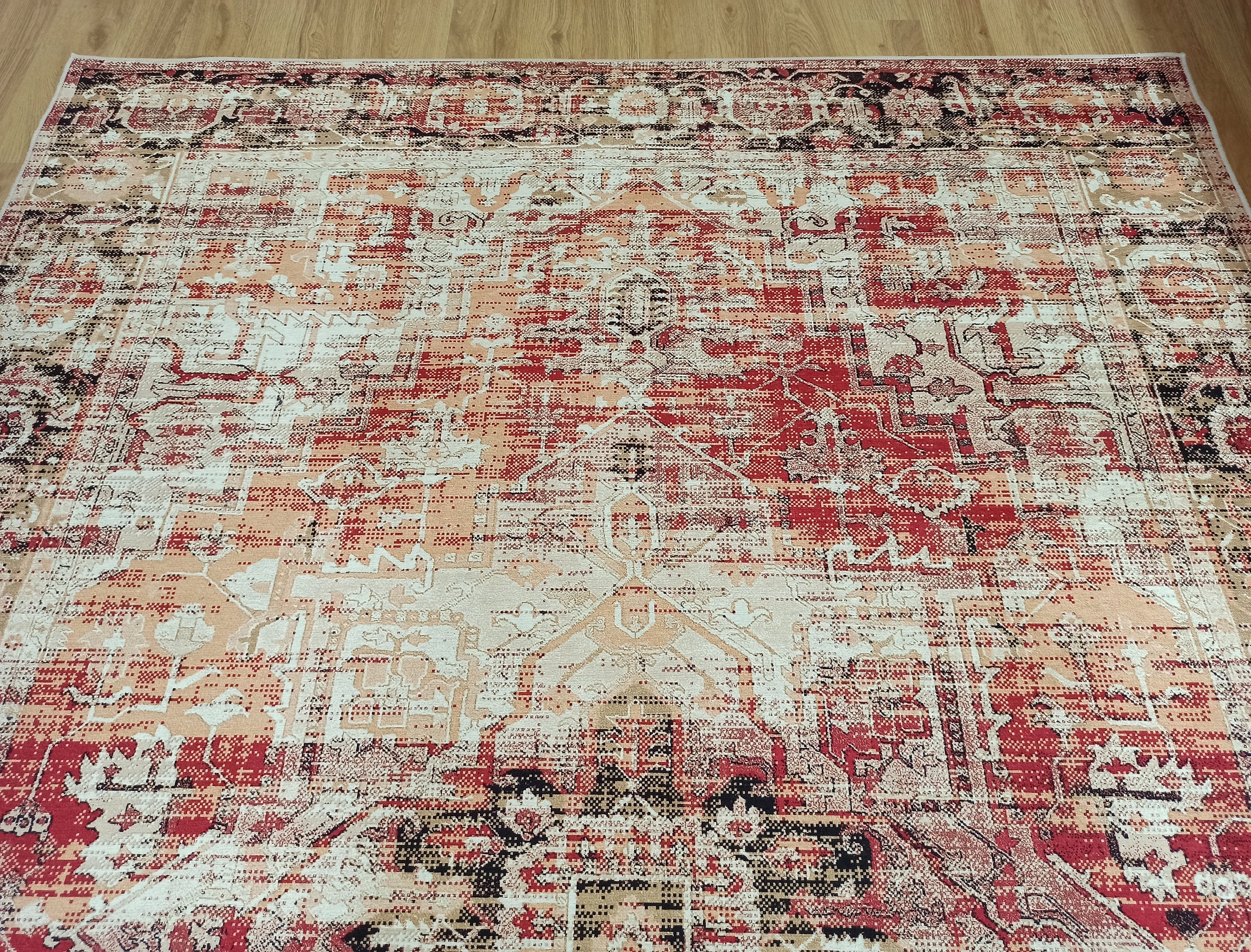 Arma Persian Oriental Faded Beige Rug