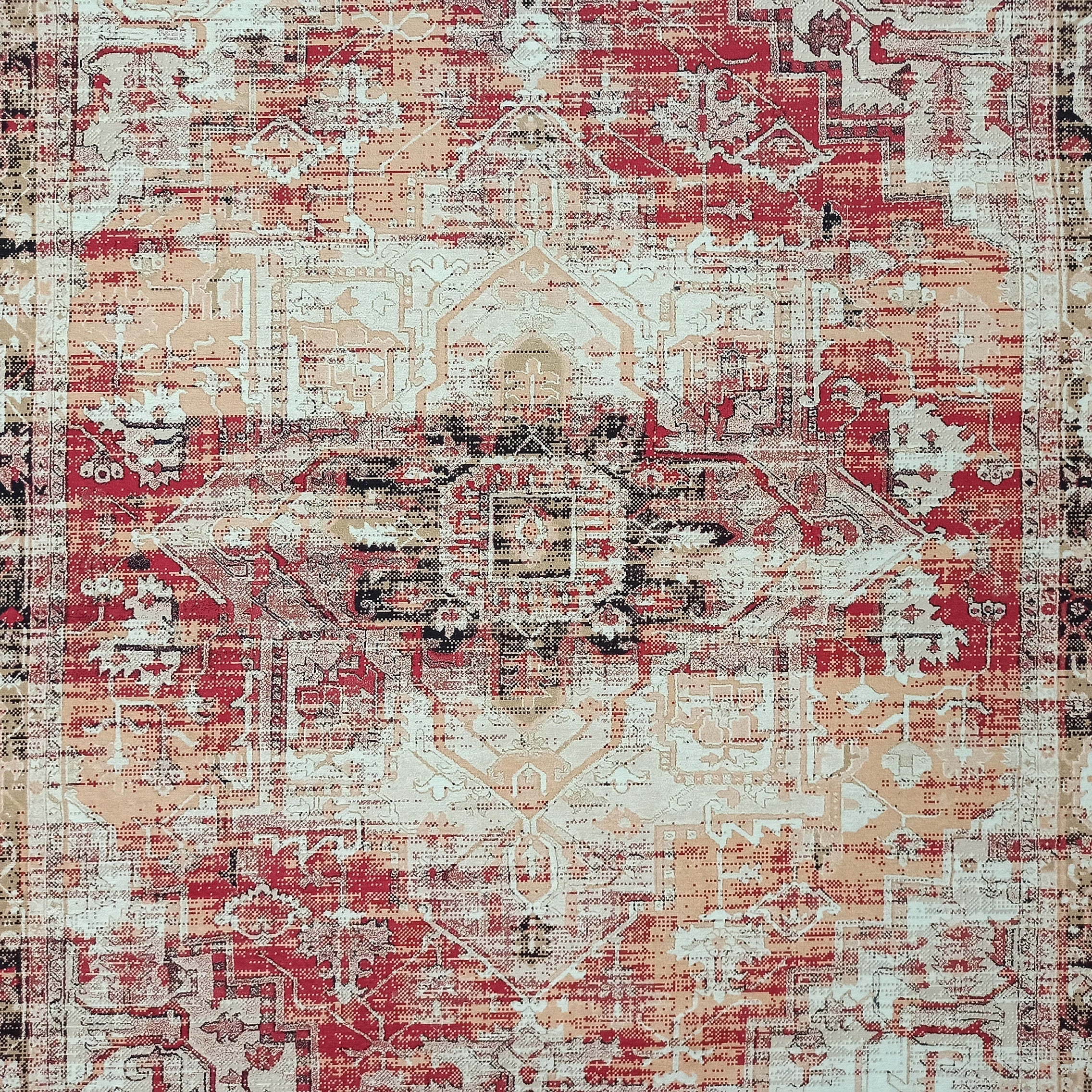 Arma Persian Oriental Faded Beige Rug